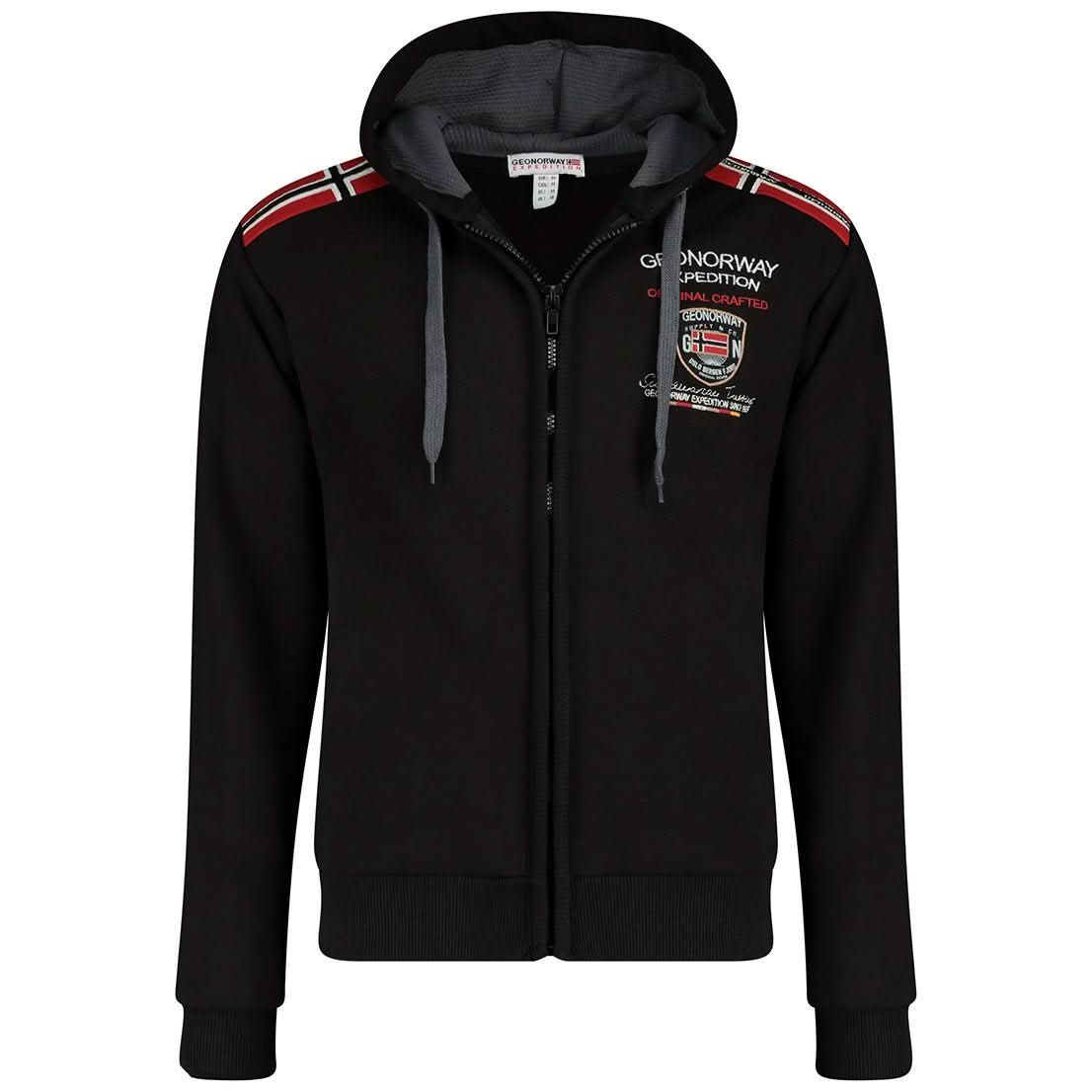 Geographical Norway Finion Homme - Sweatshirt - Geographical Norway FINION_MEN_NOIR_XXL_EO_SDB