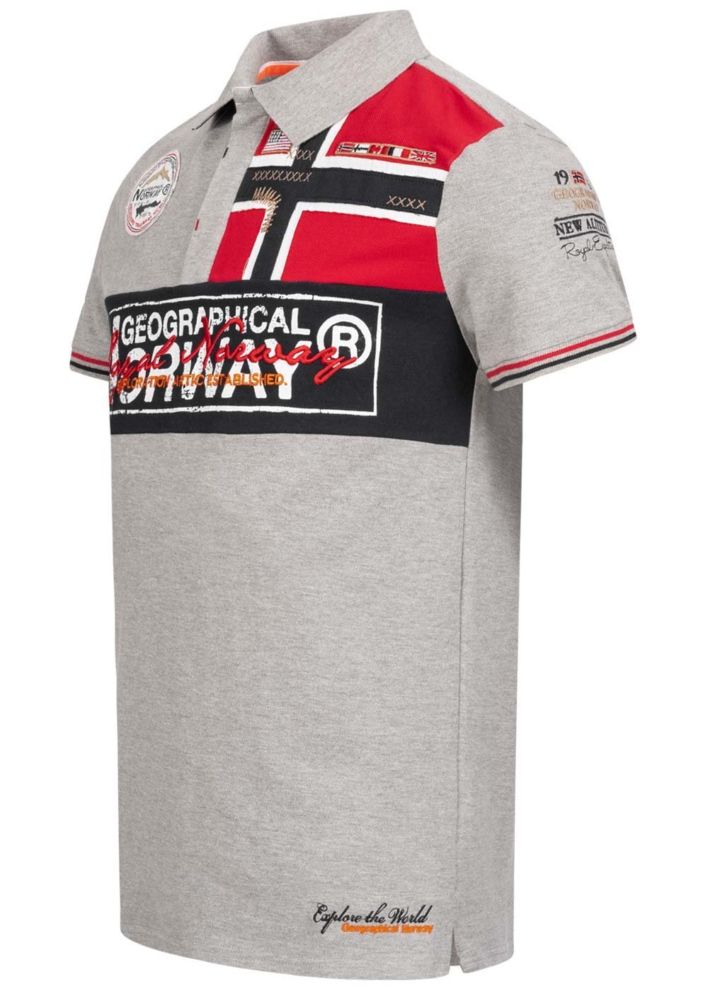 Geographical Norway Kidney Homme - Short-sleeved polo shirt - Geographical Norway KIDNEY_MEN_BEIGE_M_SDB-KIDNEY_MEN_GRIS_CLAIR_M_SDB-KIDNEY_MEN_BLANC_M_SDB-KIDNEY_MEN_BEIGE_L_SDB-KIDNEY_MEN_GRIS_CLAIR_L_SDB-KIDNEY_MEN_BLANC_L_SDB-KIDNEY_MEN_BEIGE_XL_SDB-KIDNEY_MEN_GRIS_CLAIR_XL_SDB-KIDNEY_MEN_BLANC_XL_SDB-KIDNEY_MEN_BEIGE_XXL_SDB