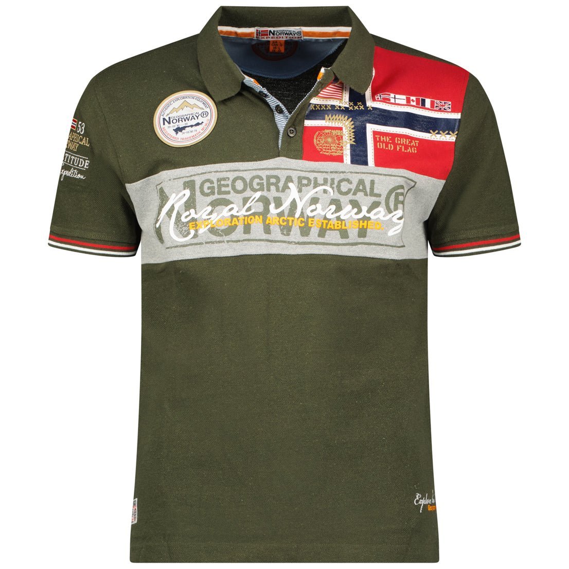 Geographical Norway Kidney Homme - Short-sleeved polo shirt - Geographical Norway KIDNEY_MEN_BEIGE_M_SDB-KIDNEY_MEN_GRIS_CLAIR_M_SDB-KIDNEY_MEN_BLANC_M_SDB-KIDNEY_MEN_BEIGE_L_SDB-KIDNEY_MEN_GRIS_CLAIR_L_SDB-KIDNEY_MEN_BLANC_L_SDB-KIDNEY_MEN_BEIGE_XL_SDB-KIDNEY_MEN_GRIS_CLAIR_XL_SDB-KIDNEY_MEN_BLANC_XL_SDB-KIDNEY_MEN_BEIGE_XXL_SDB