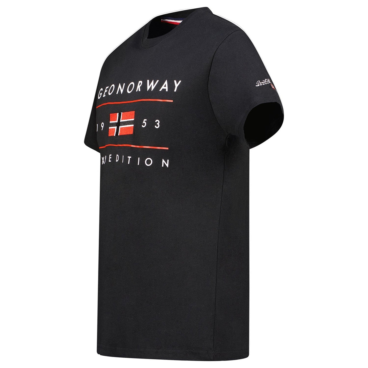 Geographical Norway JEZOLO - T-Shirt Men Short Sleeve with Flag - Geographical Norway JEZOLO_MEN_GRIS_CLAIR_S_SDB-JEZOLO_MEN_MARINE_S_SDB-JEZOLO_MEN_BLANC_S_SDB-JEZOLO_MEN_GRIS_CLAIR_M_SDB-JEZOLO_MEN_MARINE_M_SDB-JEZOLO_MEN_BLANC_M_SDB-JEZOLO_MEN_GRIS_CLAIR_L_SDB-JEZOLO_MEN_MARINE_L_SDB-JEZOLO_MEN_BLANC_L_SDB-JEZOLO_MEN_GRIS_CLAIR_XL_SDB