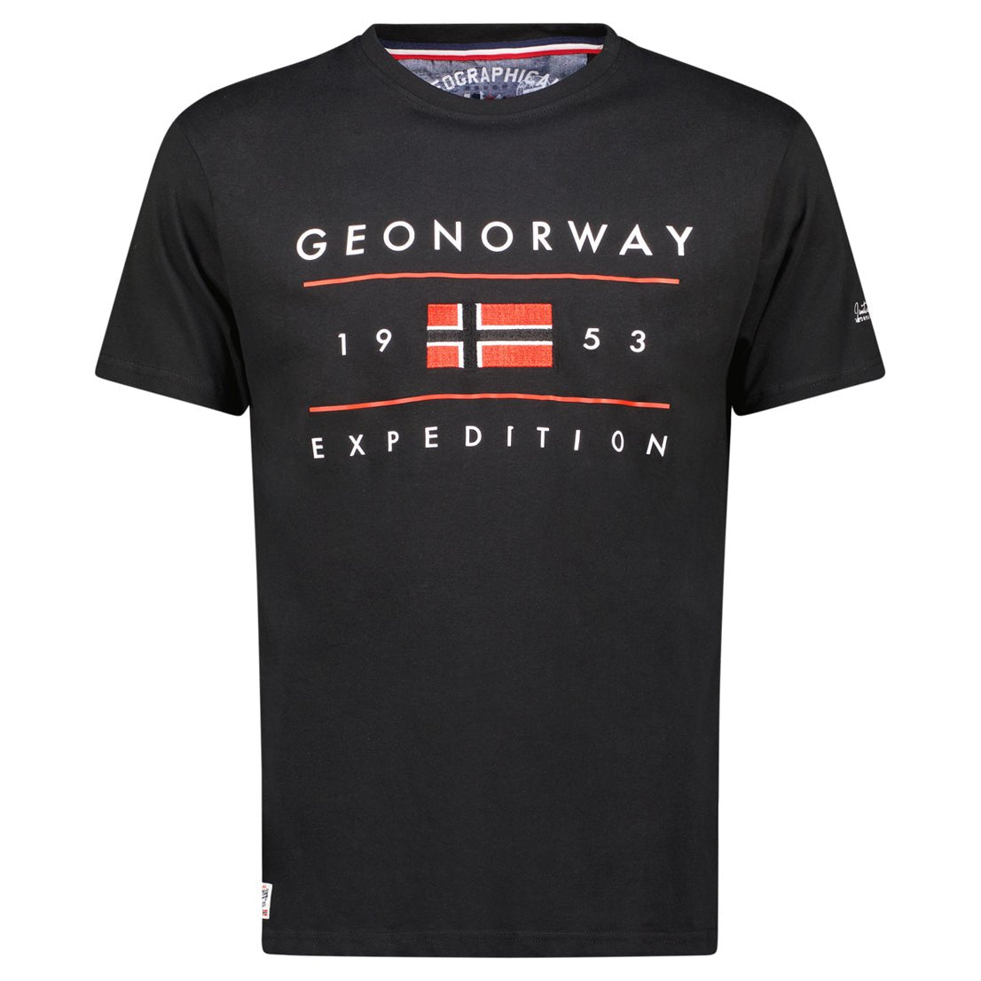Geographical Norway JEZOLO - T-Shirt Men Short Sleeve with Flag - Geographical Norway JEZOLO_MEN_GRIS_CLAIR_S_SDB-JEZOLO_MEN_MARINE_S_SDB-JEZOLO_MEN_BLANC_S_SDB-JEZOLO_MEN_GRIS_CLAIR_M_SDB-JEZOLO_MEN_MARINE_M_SDB-JEZOLO_MEN_BLANC_M_SDB-JEZOLO_MEN_GRIS_CLAIR_L_SDB-JEZOLO_MEN_MARINE_L_SDB-JEZOLO_MEN_BLANC_L_SDB-JEZOLO_MEN_GRIS_CLAIR_XL_SDB