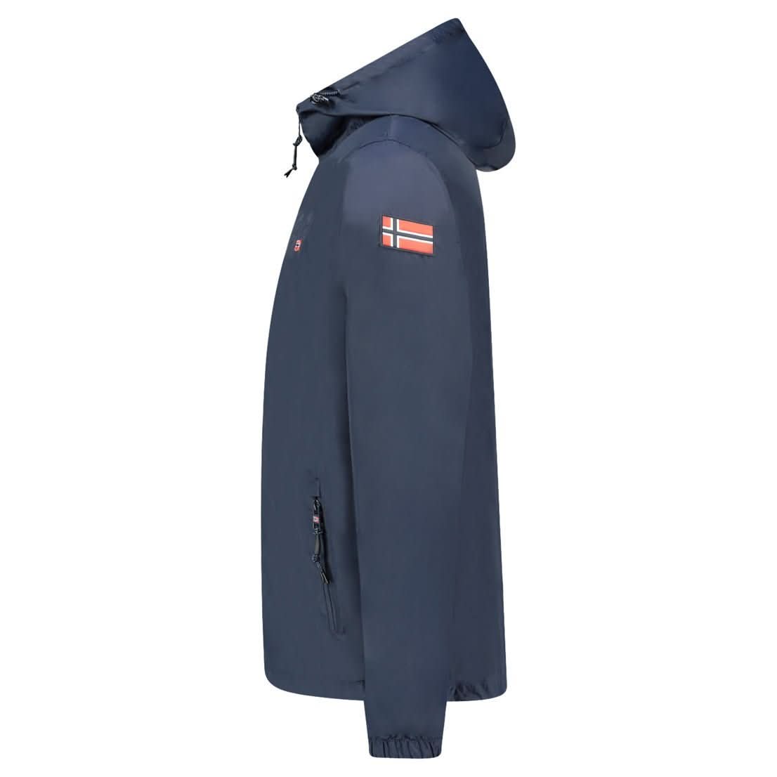 Geographical Norway DARIL Homme - Lightweight Parka with Front Print and Badge on Arm - Geographical Norway DARIL_MEN_KAKI_S_SDB-DARIL_MEN_BLANC_CASSE_S_SDB-DARIL_MEN_KAKI_M_SDB-DARIL_MEN_BLANC_CASSE_M_SDB-DARIL_MEN_KAKI_L_SDB-DARIL_MEN_BLANC_CASSE_L_SDB-DARIL_MEN_KAKI_XL_SDB-DARIL_MEN_BLANC_CASSE_XL_SDB-DARIL_MEN_KAKI_XXL_SDB-DARIL_MEN_BLANC_CASSE_XXL_SDB