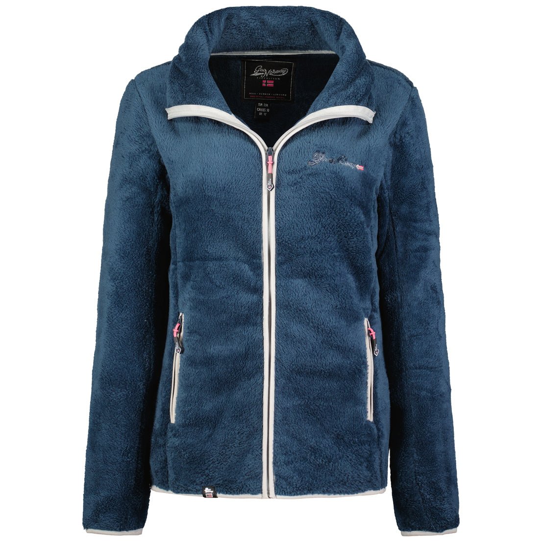 Geographical Norway UNIQUE - Women's Zipped Fleece - Geographical Norway UNIQUE_LADY_GRIS_CLAIR_S_SDB-UNIQUE_LADY_GRIS_CLAIR_M_SDB-UNIQUE_LADY_GRIS_CLAIR_L_SDB-UNIQUE_LADY_GRIS_CLAIR_XL_SDB-UNIQUE_LADY_GRIS_CLAIR_XXL_SDB-UNIQUE_LADY_MALABAR_S_SDB-UNIQUE_LADY_MALABAR_M_SDB-UNIQUE_LADY_MALABAR_L_SDB-UNIQUE_LADY_MALABAR_XL_SDB-UNIQUE_LADY_MARINE_SDB