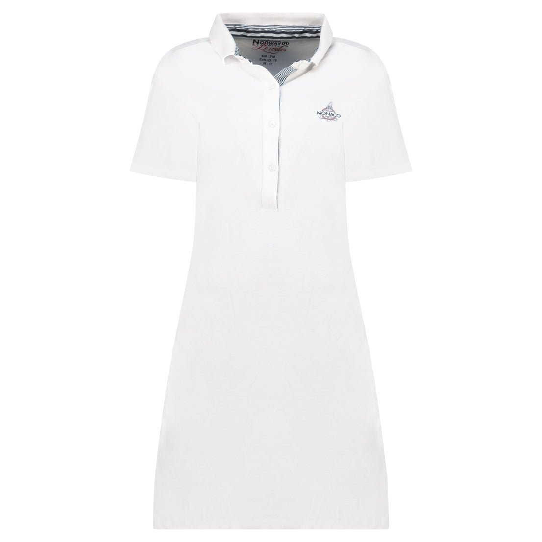 Geographical Norway Kandra Woman - Sleeveless polo dress with embroidery - Geographical Norway KANDRA_LADY_MARINE_S_SDB-KANDRA_LADY_NOIR_S_SDB-KANDRA_LADY_BLANC_S_SDB-KANDRA_LADY_MARINE_M_SDB-KANDRA_LADY_NOIR_M_SDB-KANDRA_LADY_BLANC_M_SDB-KANDRA_LADY_MARINE_L_SDB-KANDRA_LADY_NOIR_L_SDB-KANDRA_LADY_BLANC_L_SDB-KANDRA_LADY_MARINE_XL_SDB