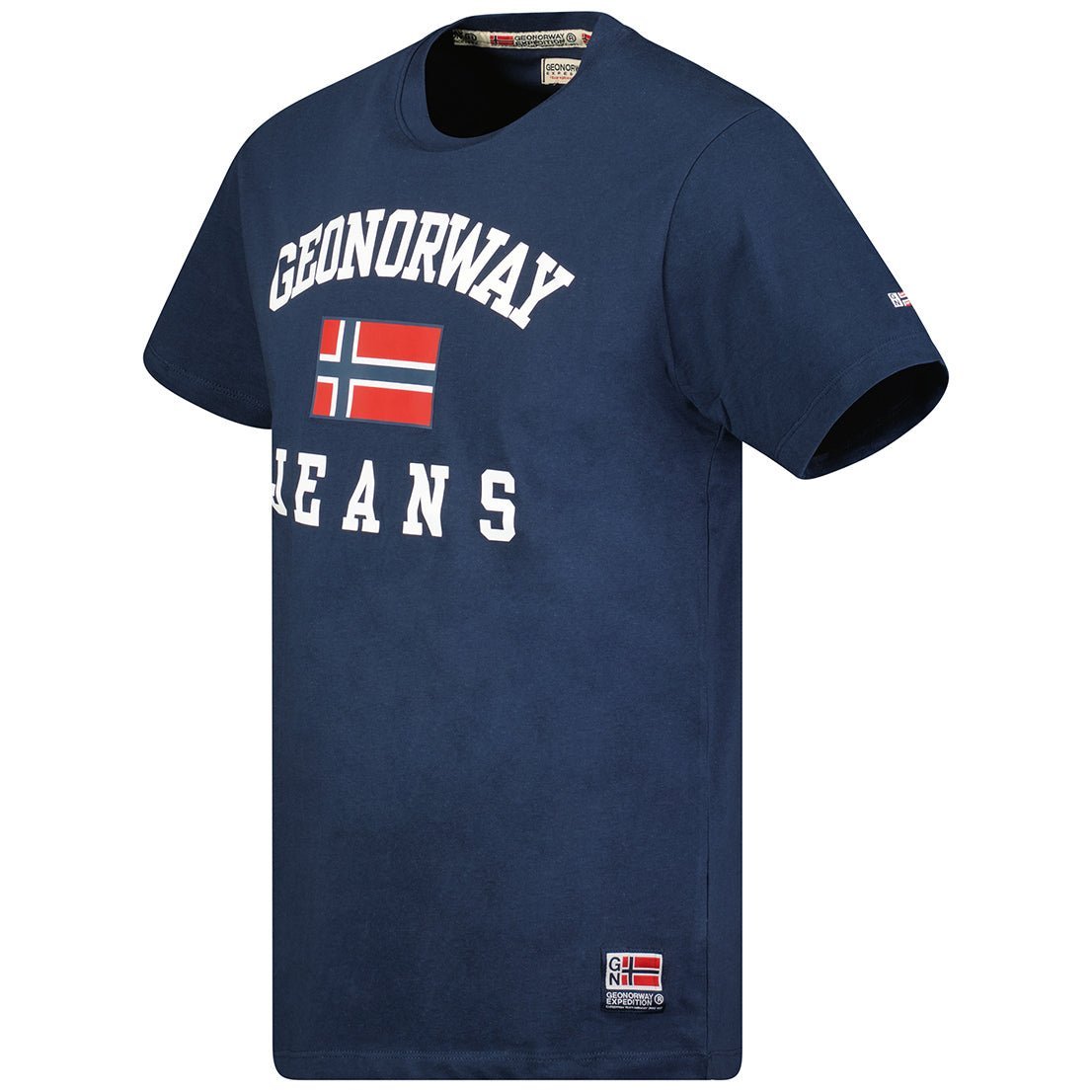 Geographical Norway Jadsen - t-shirt man short sleeves round neck flag sleeve and print - Geographical Norway JADSEN_MEN_GRIS_CLAIR_3XL_SDB-JADSEN_MEN_BLANC_3XL_SDB-JADSEN_MEN_GRIS_CLAIR_L_SDB-JADSEN_MEN_BLANC_L_SDB-JADSEN_MEN_GRIS_CLAIR_M_SDB-JADSEN_MEN_BLANC_M_SDB-JADSEN_MEN_GRIS_CLAIR_XL_SDB-JADSEN_MEN_BLANC_XL_SDB-JADSEN_MEN_BLANC_XXL_SDB-JADSEN_MEN_GRIS_CLAIR_XXL_SDB