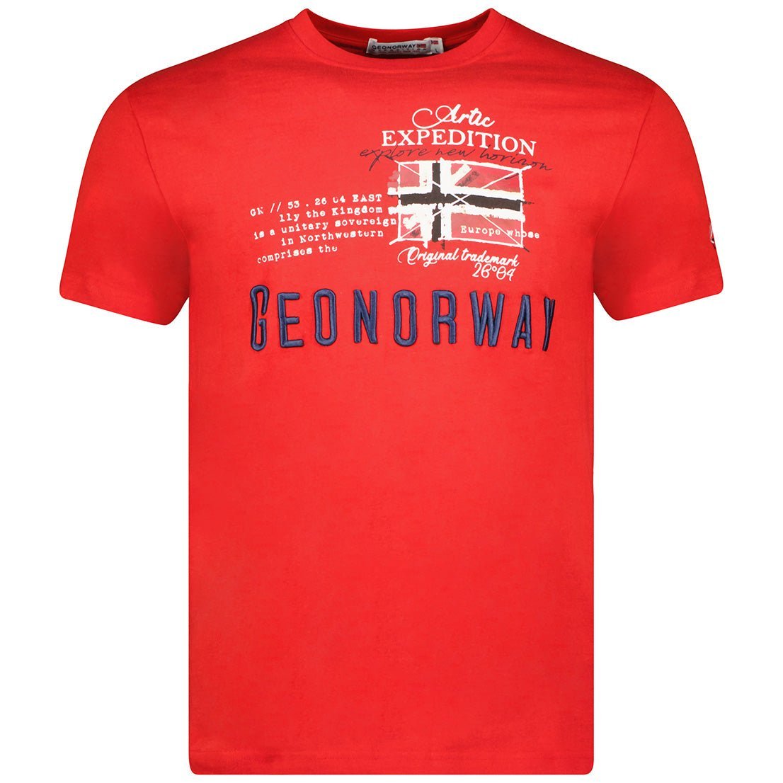 Geographical Norway Jason Homme - T-shirt Round Neck and Short Sleeves - Geographical Norway JASON_MEN_GRIS_CLAIR_S_SDB-JASON_MEN_NOIR_S_SDB-JASON_MEN_GRIS_CLAIR_M_SDB-JASON_MEN_ROUGE_M_SDB-JASON_MEN_NOIR_M_SDB-JASON_MEN_MARINE_M_SDB-JASON_MEN_GRIS_CLAIR_L_SDB-JASON_MEN_ROUGE_L_SDB-JASON_MEN_NOIR_L_SDB-JASON_MEN_MARINE_L_SDB