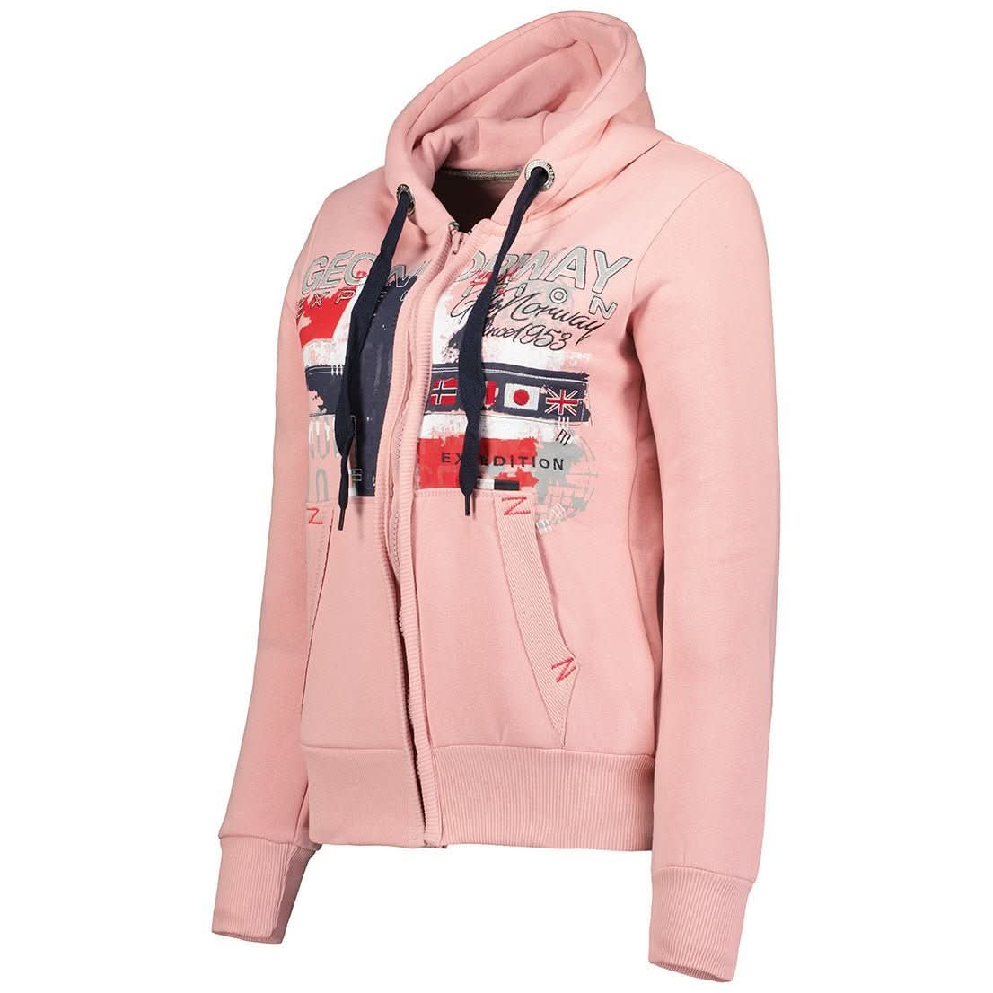 Geographical Norway Getchup Women - Hooded Sweatshirt - Geographical Norway GETCHUP_LADY_MARINE_S_SDB-GETCHUP_LADY_MARINE_M_SDB-GETCHUP_LADY_MARINE_L_SDB-GETCHUP_LADY_MARINE_XL_SDB-GETCHUP_LADY_MARINE_XXL_SDB-GETCHUP_LADY_TAUPE_S_SDB-GETCHUP_LADY_TAUPE_M_SDB-GETCHUP_LADY_TAUPE_L_SDB-GETCHUP_LADY_TAUPE_XL_SDB-GETCHUP_LADY_NOIR_SDB
