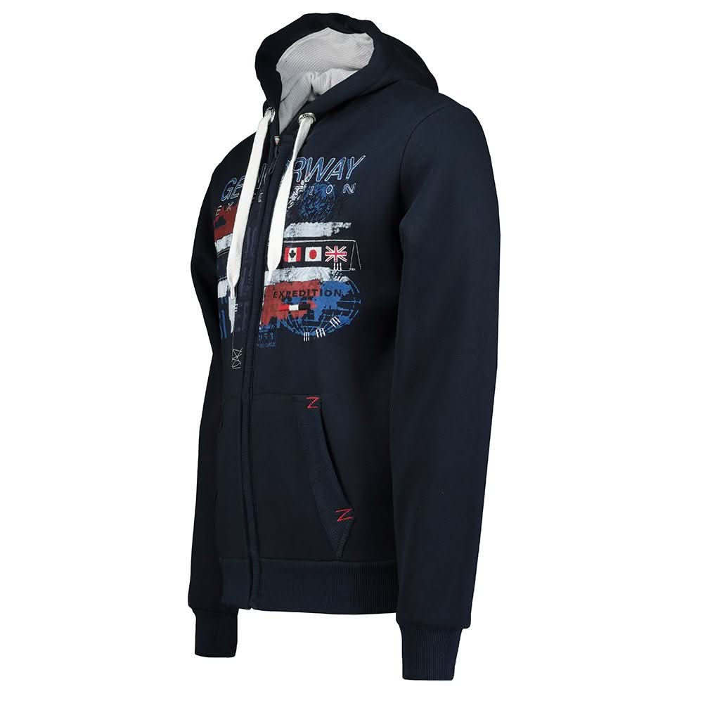 Geographical Norway Getchup Man - Hooded sweatshirt - Geographical Norway GETCHUP_MEN_NOIR_S_EO_SDB-GETCHUP_MEN_GRIS_FONCE_M_EO_SDB-GETCHUP_MEN_GRIS_CLAIR_M_EO_SDB-GETCHUP_MEN_MARINE_S_EO_SDB-GETCHUP_MEN_NOIR_M_EO_SDB-GETCHUP_MEN_GRIS_CLAIR_L_EO_SDB-GETCHUP_MEN_MARINE_M_EO_SDB-GETCHUP_MEN_GRIS_FONCE_L_EO_SDB-GETCHUP_MEN_NOIR_L_EO_SDB-GETCHUP_MEN_MARINE_L_EO_SDB