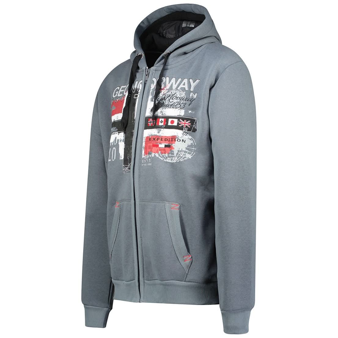 Geographical Norway Getchup Man - Hooded sweatshirt - Geographical Norway GETCHUP_MEN_NOIR_S_EO_SDB-GETCHUP_MEN_GRIS_FONCE_M_EO_SDB-GETCHUP_MEN_GRIS_CLAIR_M_EO_SDB-GETCHUP_MEN_MARINE_S_EO_SDB-GETCHUP_MEN_NOIR_M_EO_SDB-GETCHUP_MEN_GRIS_CLAIR_L_EO_SDB-GETCHUP_MEN_MARINE_M_EO_SDB-GETCHUP_MEN_GRIS_FONCE_L_EO_SDB-GETCHUP_MEN_NOIR_L_EO_SDB-GETCHUP_MEN_MARINE_L_EO_SDB