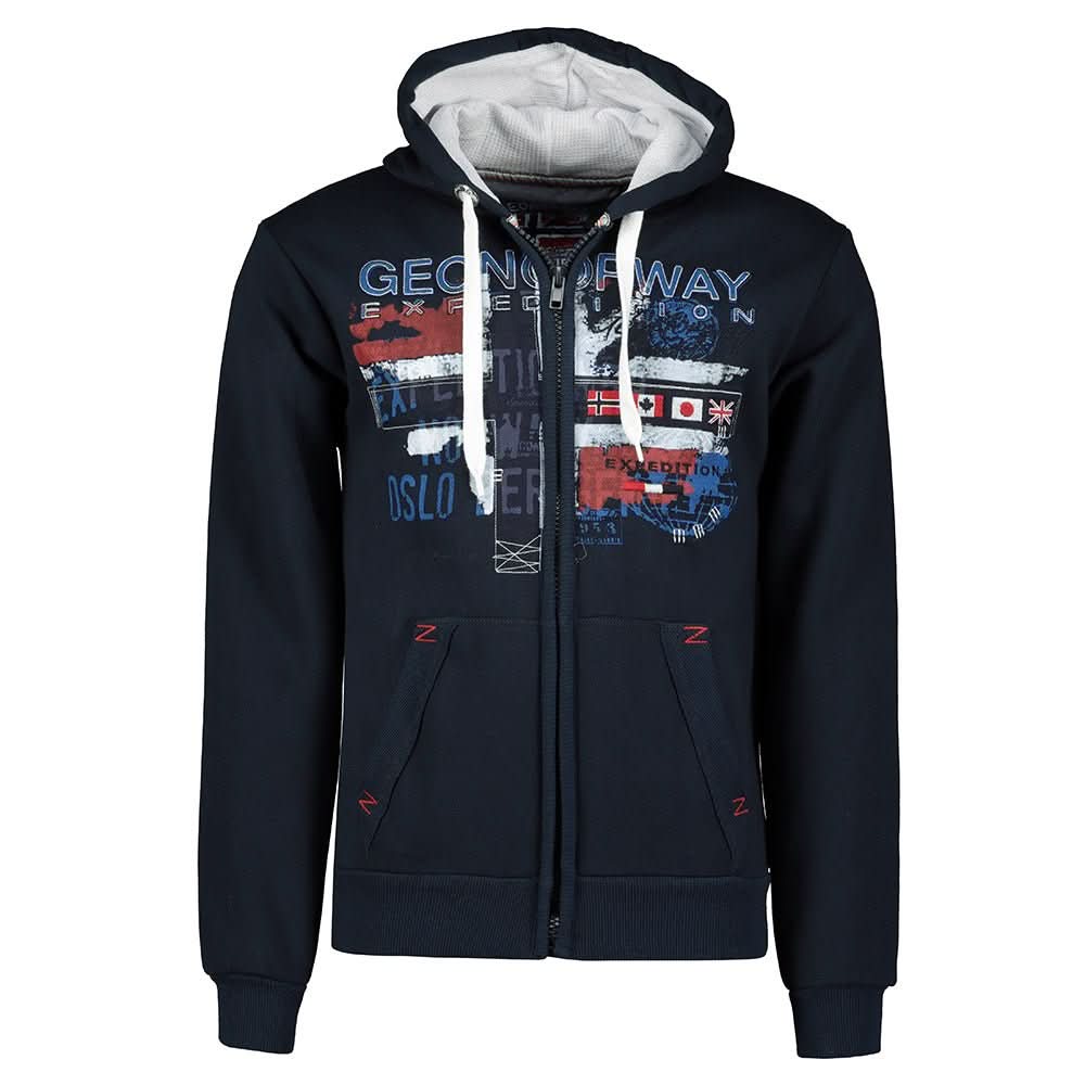 Geographical Norway Getchup Man - Hooded sweatshirt - Geographical Norway GETCHUP_MEN_NOIR_S_EO_SDB-GETCHUP_MEN_GRIS_FONCE_M_EO_SDB-GETCHUP_MEN_GRIS_CLAIR_M_EO_SDB-GETCHUP_MEN_MARINE_S_EO_SDB-GETCHUP_MEN_NOIR_M_EO_SDB-GETCHUP_MEN_GRIS_CLAIR_L_EO_SDB-GETCHUP_MEN_MARINE_M_EO_SDB-GETCHUP_MEN_GRIS_FONCE_L_EO_SDB-GETCHUP_MEN_NOIR_L_EO_SDB-GETCHUP_MEN_MARINE_L_EO_SDB