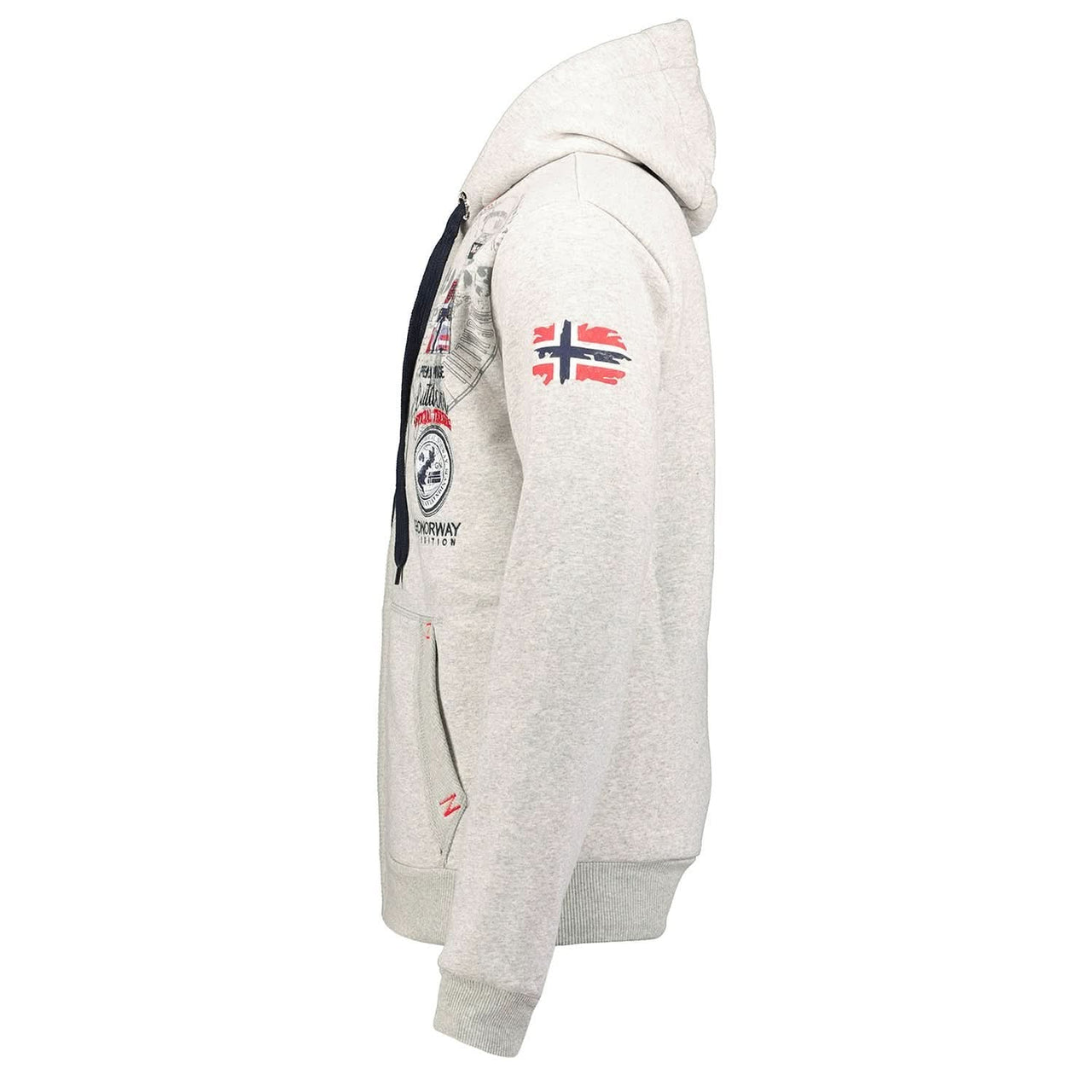 Geographical Norway Gotham Homme - Hooded sweatshirt - Geographical Norway GOTHAM_MEN_GRIS_CLAIR_S_EO_SDB-GOTHAM_MEN_GRIS_CLAIR_M_EO_SDB-GOTHAM_MEN_GRIS_CLAIR_L_EO_SDB-GOTHAM_MEN_GRIS_CLAIR_XL_EO_SDB-GOTHAM_MEN_GRIS_CLAIR_XXL_EO_SDB-GOTHAM_MEN_GRIS_CLAIR_3XL_EO_SDB-GOTHAM_MEN_MARINE_S_EO_SDB-GOTHAM_MEN_MARINE_M_EO_SDB-GOTHAM_MEN_MARINE_L_EO_SDB-GOTHAM_MEN_MARINE_XL_EO_SDB
