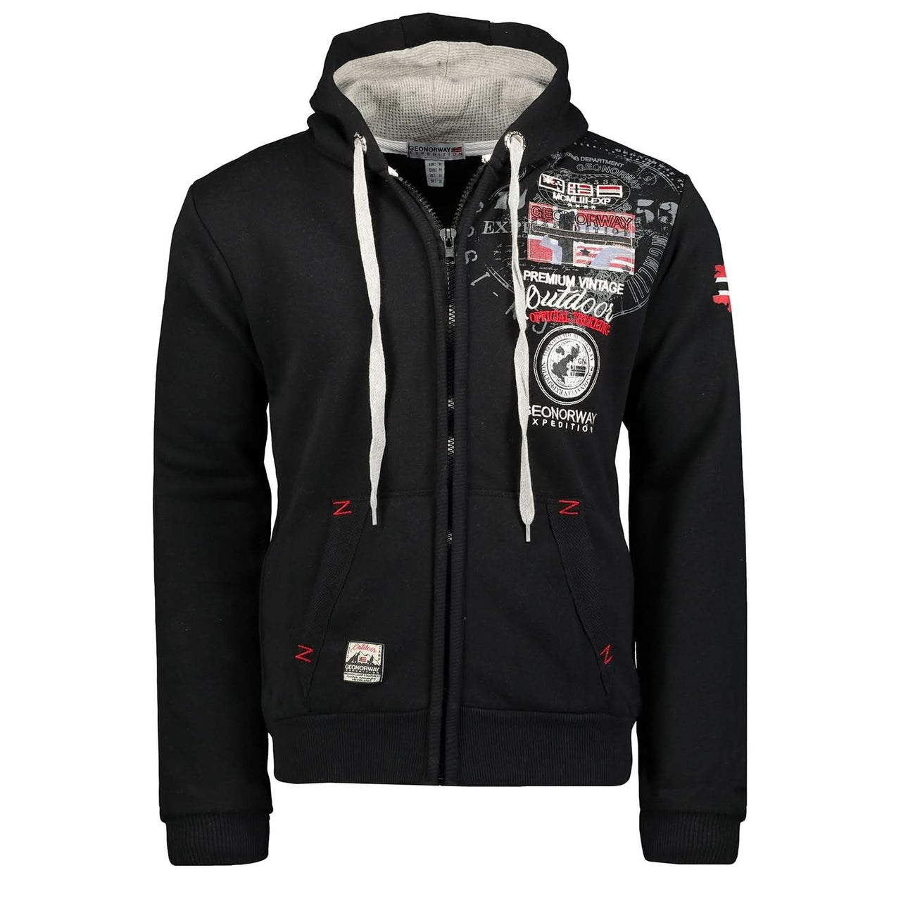 Geographical Norway Gotham Homme - Hooded sweatshirt - Geographical Norway GOTHAM_MEN_GRIS_CLAIR_S_EO_SDB-GOTHAM_MEN_GRIS_CLAIR_M_EO_SDB-GOTHAM_MEN_GRIS_CLAIR_L_EO_SDB-GOTHAM_MEN_GRIS_CLAIR_XL_EO_SDB-GOTHAM_MEN_GRIS_CLAIR_XXL_EO_SDB-GOTHAM_MEN_GRIS_CLAIR_3XL_EO_SDB-GOTHAM_MEN_MARINE_S_EO_SDB-GOTHAM_MEN_MARINE_M_EO_SDB-GOTHAM_MEN_MARINE_L_EO_SDB-GOTHAM_MEN_MARINE_XL_EO_SDB