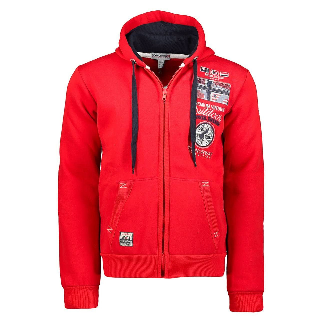 Geographical Norway Gotham Homme - Hooded sweatshirt - Geographical Norway GOTHAM_MEN_GRIS_CLAIR_S_EO_SDB-GOTHAM_MEN_GRIS_CLAIR_M_EO_SDB-GOTHAM_MEN_GRIS_CLAIR_L_EO_SDB-GOTHAM_MEN_GRIS_CLAIR_XL_EO_SDB-GOTHAM_MEN_GRIS_CLAIR_XXL_EO_SDB-GOTHAM_MEN_GRIS_CLAIR_3XL_EO_SDB-GOTHAM_MEN_MARINE_S_EO_SDB-GOTHAM_MEN_MARINE_M_EO_SDB-GOTHAM_MEN_MARINE_L_EO_SDB-GOTHAM_MEN_MARINE_XL_EO_SDB