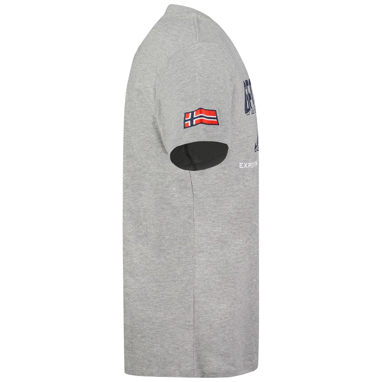 Geographical Norway Jasper - Men's Round Neck T-Shirt with Flag and Print - Geographical Norway JASPER_MEN_NOIR_M_SDB-JASPER_MEN_BLANC_M_SDB-JASPER_MEN_MARINE_M_SDB-JASPER_MEN_GRIS_CLAIR_M_SDB-JASPER_MEN_ROUGE_M_SDB-JASPER_MEN_GRIS_CLAIR_L_SDB-JASPER_MEN_MARINE_L_SDB-JASPER_MEN_BLANC_L_SDB-JASPER_MEN_ROUGE_L_SDB-JASPER_MEN_NOIR_L_SDB