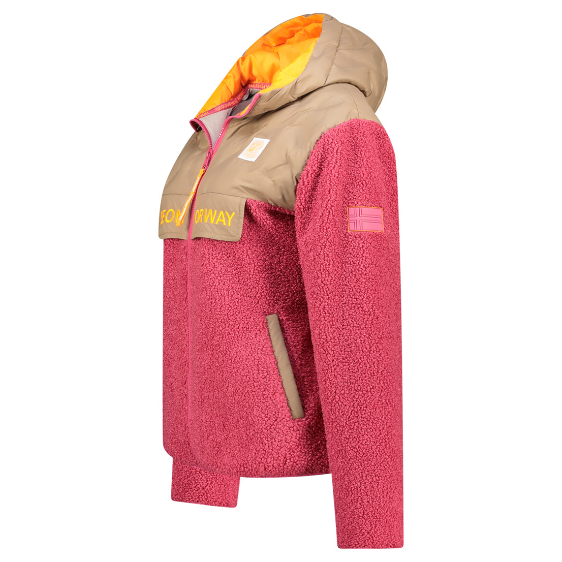 Geographical Norway TECHIC FZ Women - Polar Fleece Black