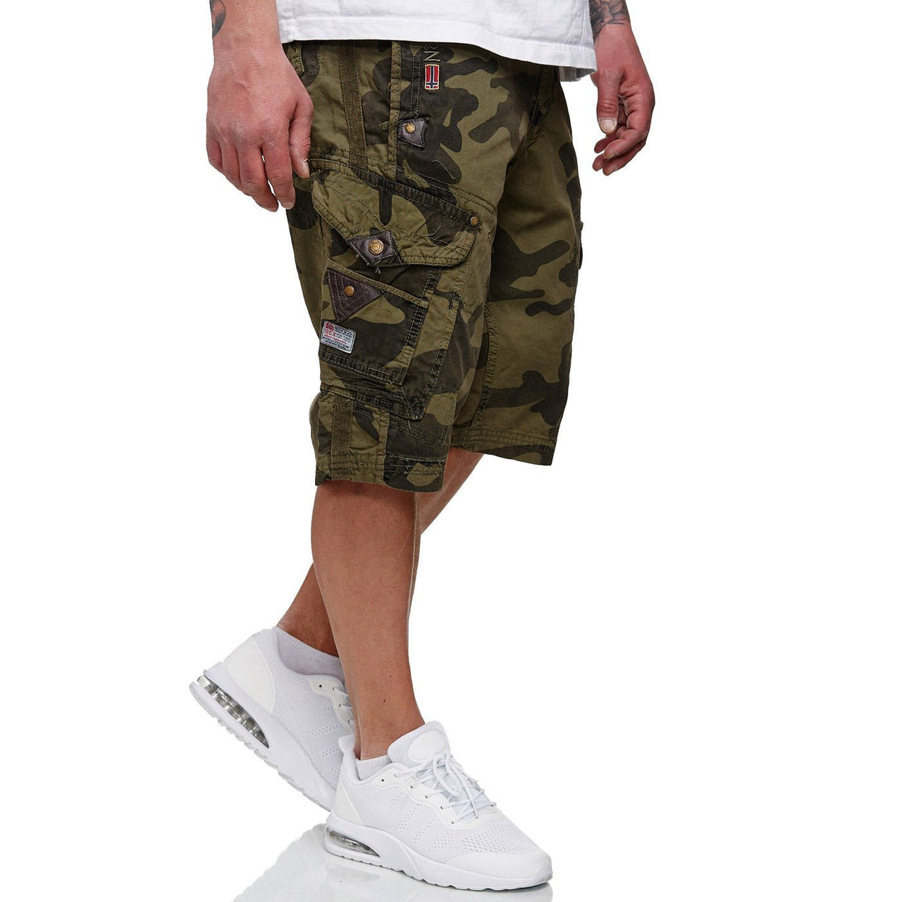 Geographical Norway Peanut Homme - Bermuda shorts - Geographical Norway PEANUT_MEN_CAMO_MARINE_SDB-PEANUT_MEN_CAMO_KAKI_S_SDB-PEANUT_MEN_CAMO_MASTIC_SDB-PEANUT_MEN_CAMO_BEIGE_M_SDB-PEANUT_MEN_CAMO_NOIR_S_SDB-PEANUT_MEN_ORANGE_M_SDB-PEANUT_MEN_YELLOW_M_SDB-PEANUT_MEN_BLUE_CIEL_M_SDB-PEANUT_MEN_BLEU_S_SDB-PEANUT_MEN_MARINE_S_SDB