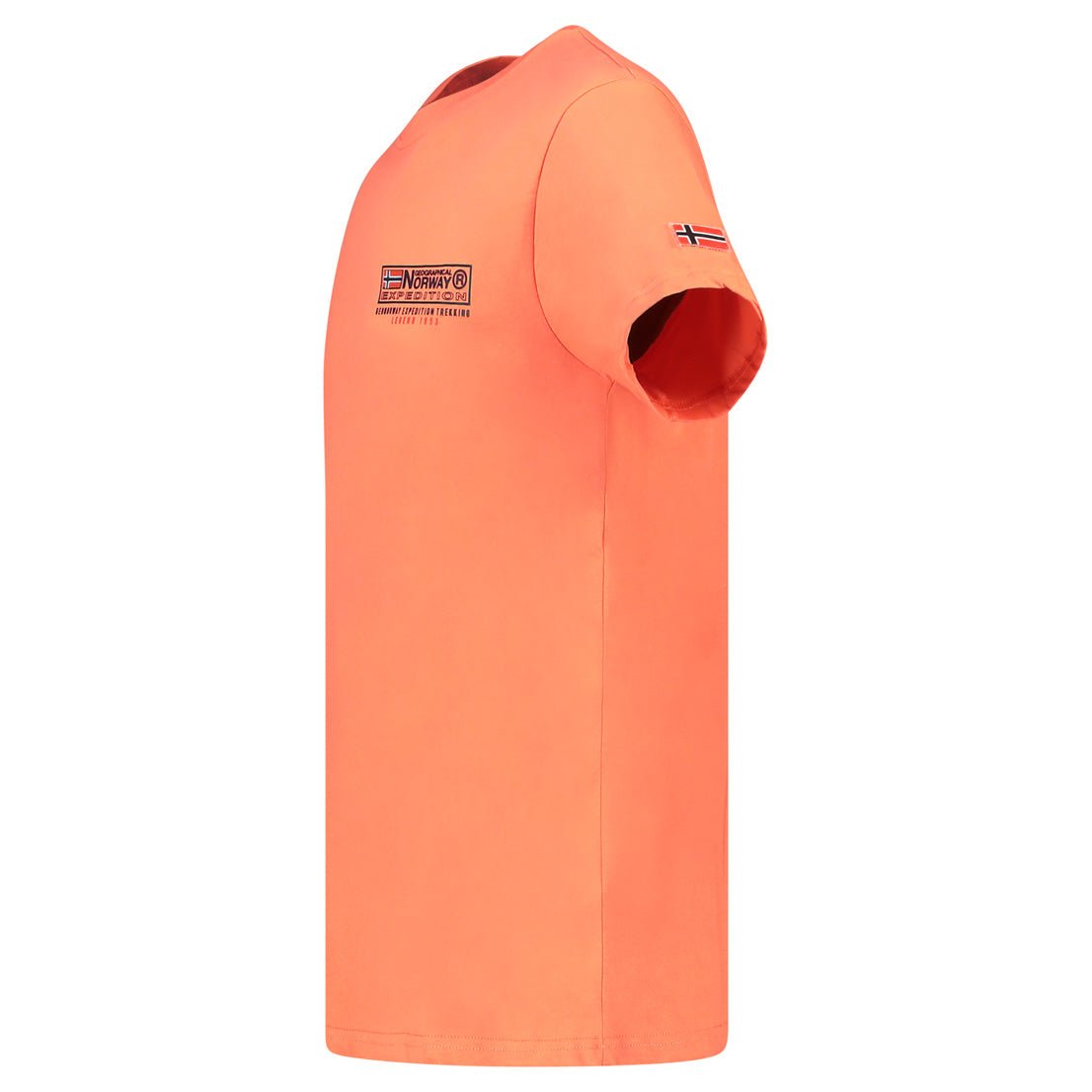 Geographical Norway JOFFROY - T-Shirt Men Short Sleeve with Flag - Geographical Norway JOFFROY_MEN_BLEU_S_SDB-JOFFROY_MEN_BLANC_S_SDB-JOFFROY_MEN_BLEU_M_SDB-JOFFROY_MEN_BLANC_M_SDB-JOFFROY_MEN_BLEU_L_SDB-JOFFROY_MEN_BLANC_L_SDB-JOFFROY_MEN_BLEU_XL_SDB-JOFFROY_MEN_BLANC_XL_SDB-JOFFROY_MEN_BLEU_XXL_SDB-JOFFROY_MEN_BLANC_XXL_SDB