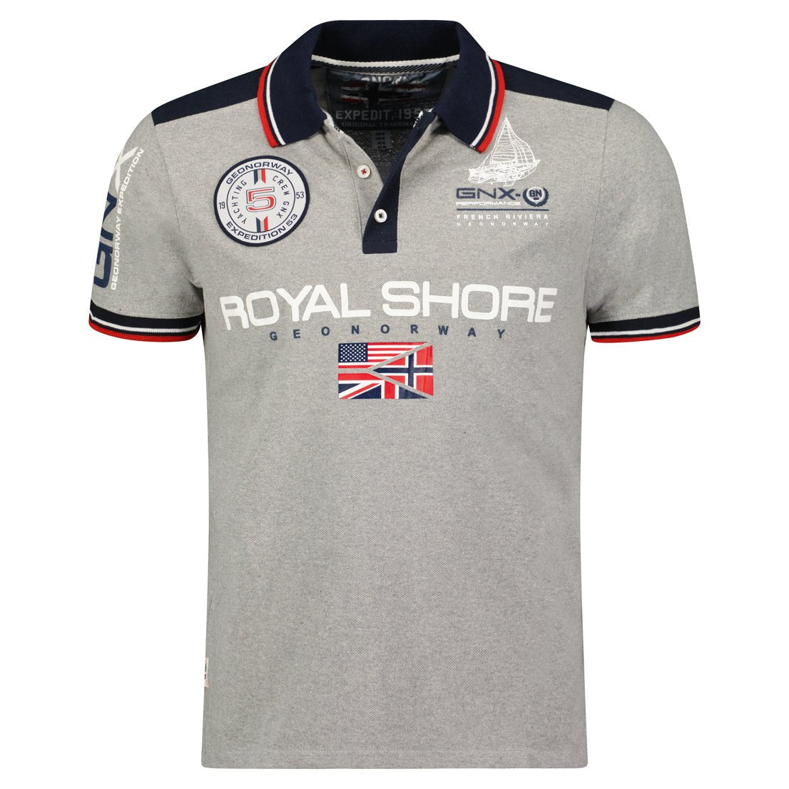 Geographical Norway Kamacho Homme - Short-sleeved polo shirt - Geographical Norway KAMACHO_MEN_BLEU_S_SDB-KAMACHO_MEN_BLANC_M_SDB-KAMACHO_MEN_BLEU_M_SDB-KAMACHO_MEN_BLANC_L_SDB-KAMACHO_MEN_BLANC_XL_SDB-KAMACHO_MEN_BLEU_L_SDB-KAMACHO_MEN_BLEU_XL_SDB-KAMACHO_MEN_BLEU_XXL_SDB-KAMACHO_MEN_CORAIL_M_SDB-KAMACHO_MEN_CORAIL_L_SDB