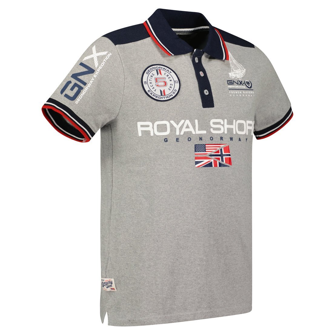 Geographical Norway Kamacho Homme - Short-sleeved polo shirt - Geographical Norway KAMACHO_MEN_BLEU_S_SDB-KAMACHO_MEN_BLANC_M_SDB-KAMACHO_MEN_BLEU_M_SDB-KAMACHO_MEN_BLANC_L_SDB-KAMACHO_MEN_BLANC_XL_SDB-KAMACHO_MEN_BLEU_L_SDB-KAMACHO_MEN_BLEU_XL_SDB-KAMACHO_MEN_BLEU_XXL_SDB-KAMACHO_MEN_CORAIL_M_SDB-KAMACHO_MEN_CORAIL_L_SDB