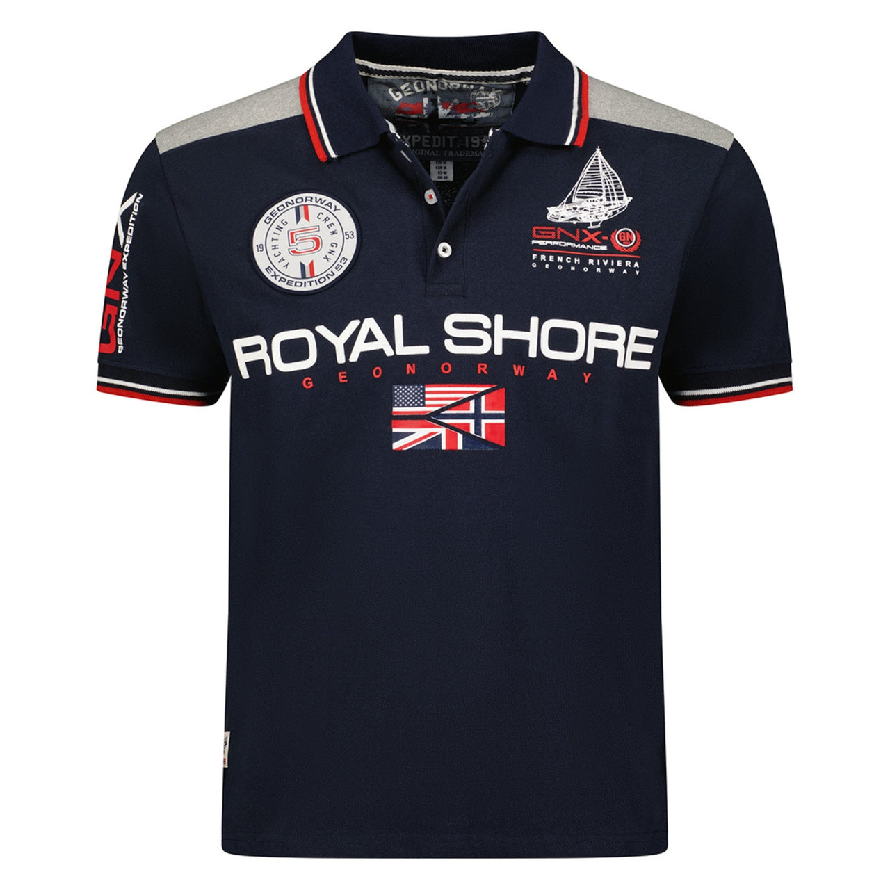 Geographical Norway Kamacho Homme - Short-sleeved polo shirt - Geographical Norway KAMACHO_MEN_BLEU_S_SDB-KAMACHO_MEN_BLANC_M_SDB-KAMACHO_MEN_BLEU_M_SDB-KAMACHO_MEN_BLANC_L_SDB-KAMACHO_MEN_BLANC_XL_SDB-KAMACHO_MEN_BLEU_L_SDB-KAMACHO_MEN_BLEU_XL_SDB-KAMACHO_MEN_BLEU_XXL_SDB-KAMACHO_MEN_CORAIL_M_SDB-KAMACHO_MEN_CORAIL_L_SDB