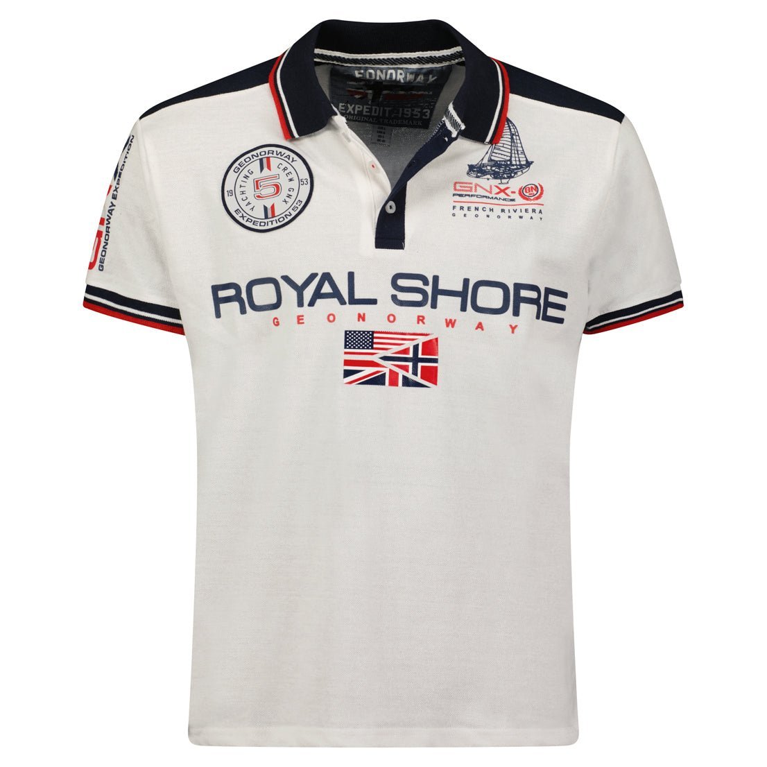 Geographical Norway Kamacho Homme - Short-sleeved polo shirt - Geographical Norway KAMACHO_MEN_BLEU_S_SDB-KAMACHO_MEN_BLANC_M_SDB-KAMACHO_MEN_BLEU_M_SDB-KAMACHO_MEN_BLANC_L_SDB-KAMACHO_MEN_BLANC_XL_SDB-KAMACHO_MEN_BLEU_L_SDB-KAMACHO_MEN_BLEU_XL_SDB-KAMACHO_MEN_BLEU_XXL_SDB-KAMACHO_MEN_CORAIL_M_SDB-KAMACHO_MEN_CORAIL_L_SDB