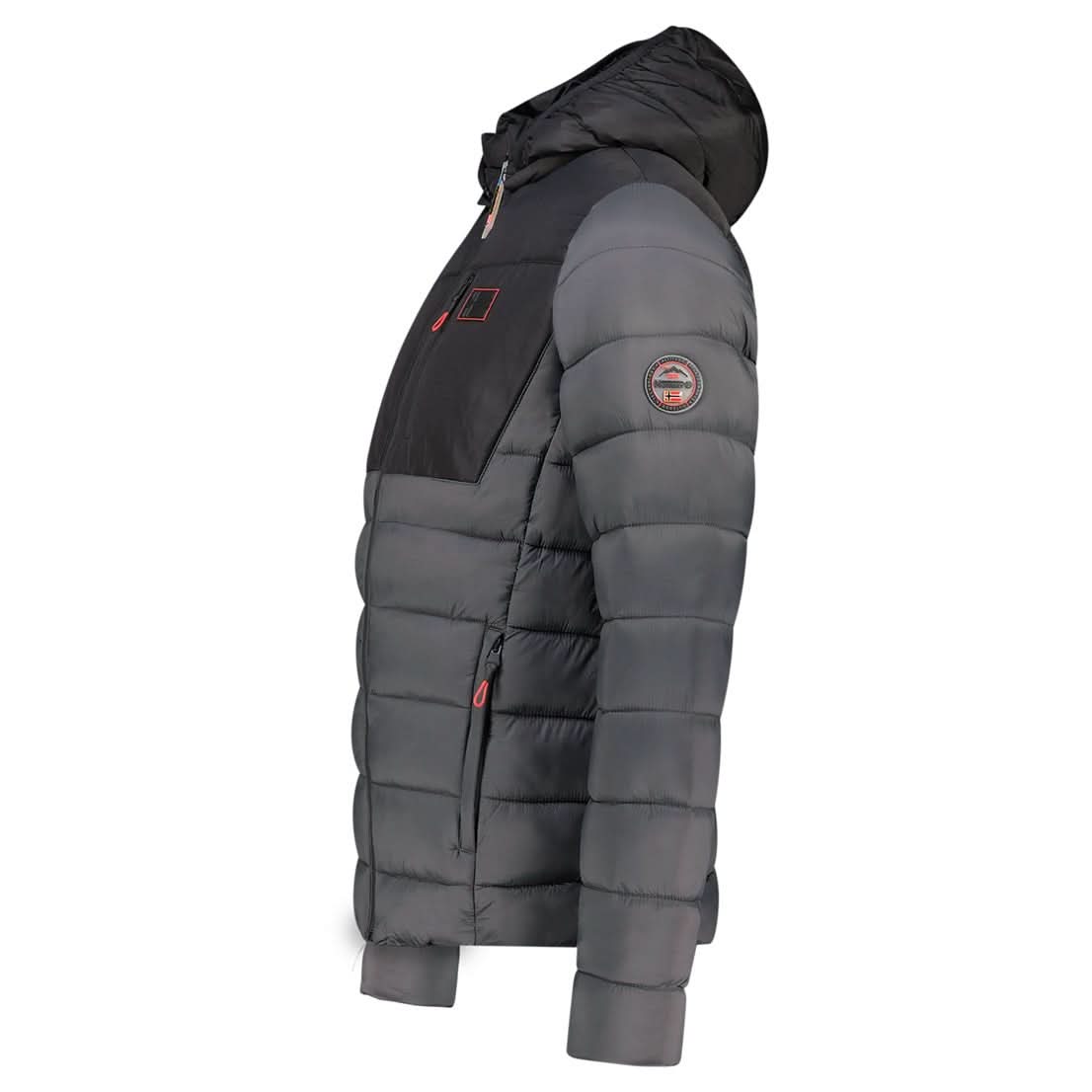 Geographical Norway Batilo Homme - Bi-Color Hooded Jacket - Geographical Norway BATILO_MEN_NOIR_NOIR_SDB-BATILO_MEN_NOIR_NOIR_M_SDB-BATILO_MEN_NOIR_NOIR_L_SDB-BATILO_MEN_NOIR_NOIR_XL_SDB-BATILO_MEN_NOIR_XXL_SDB-BATILO_MEN_NOIR_3XL_SDB-BATILO_MEN_GRIS_FONCE_NOIR_S_SDB-BATILO_MEN_GRIS_FONCE_NOIR_M_SDB-BATILO_MEN_GRIS_FONCE_NOIR_L_SDB-BATILO_MEN_GRIS_FONCE_NOIR_XL_SDB