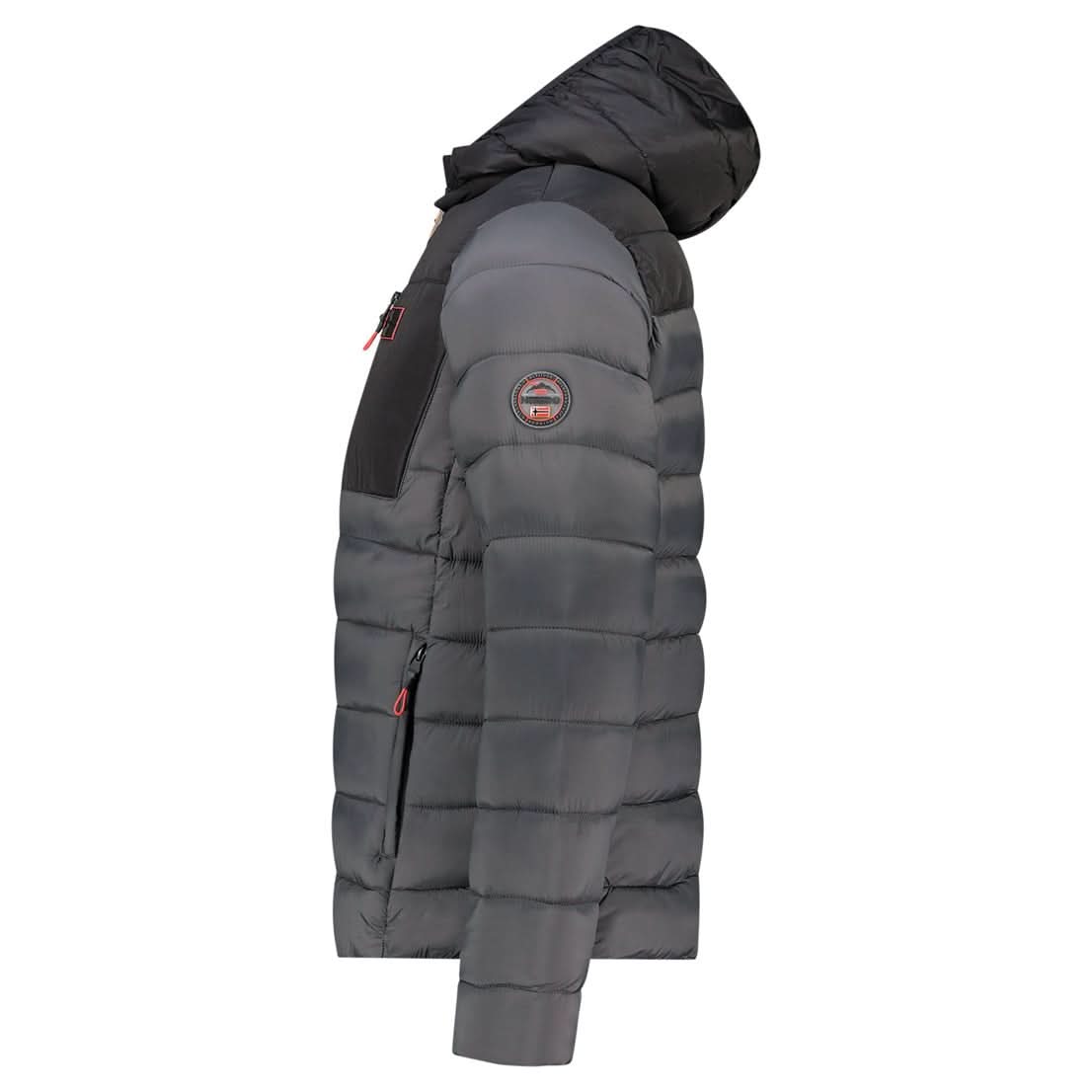 Geographical Norway Batilo Homme - Bi-Color Hooded Jacket - Geographical Norway BATILO_MEN_NOIR_NOIR_SDB-BATILO_MEN_NOIR_NOIR_M_SDB-BATILO_MEN_NOIR_NOIR_L_SDB-BATILO_MEN_NOIR_NOIR_XL_SDB-BATILO_MEN_NOIR_XXL_SDB-BATILO_MEN_NOIR_3XL_SDB-BATILO_MEN_GRIS_FONCE_NOIR_S_SDB-BATILO_MEN_GRIS_FONCE_NOIR_M_SDB-BATILO_MEN_GRIS_FONCE_NOIR_L_SDB-BATILO_MEN_GRIS_FONCE_NOIR_XL_SDB