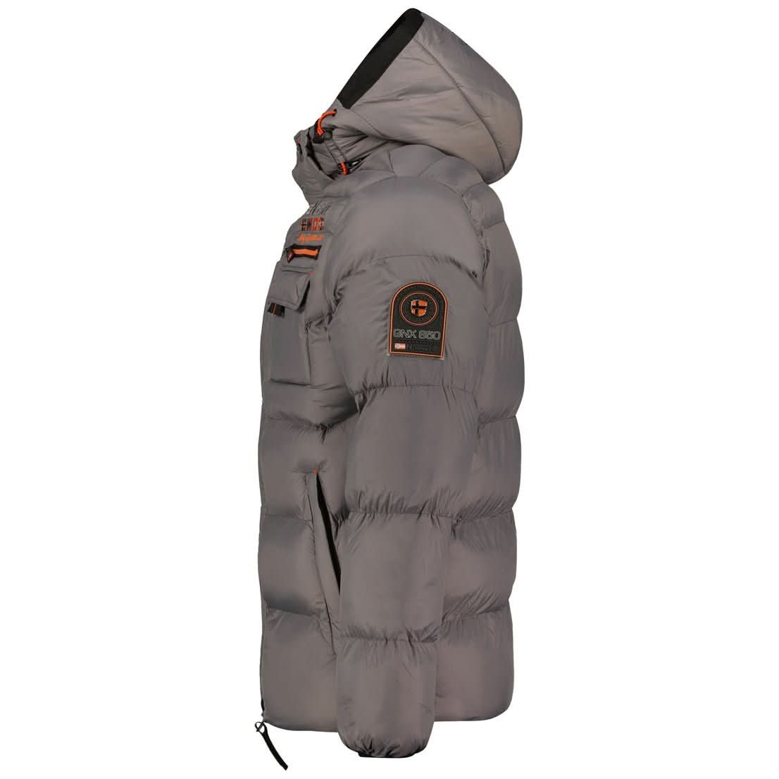 Geographical Norway Citernier Homme - Dark grey quilted jacket - Geographical Norway - S Dark grey
