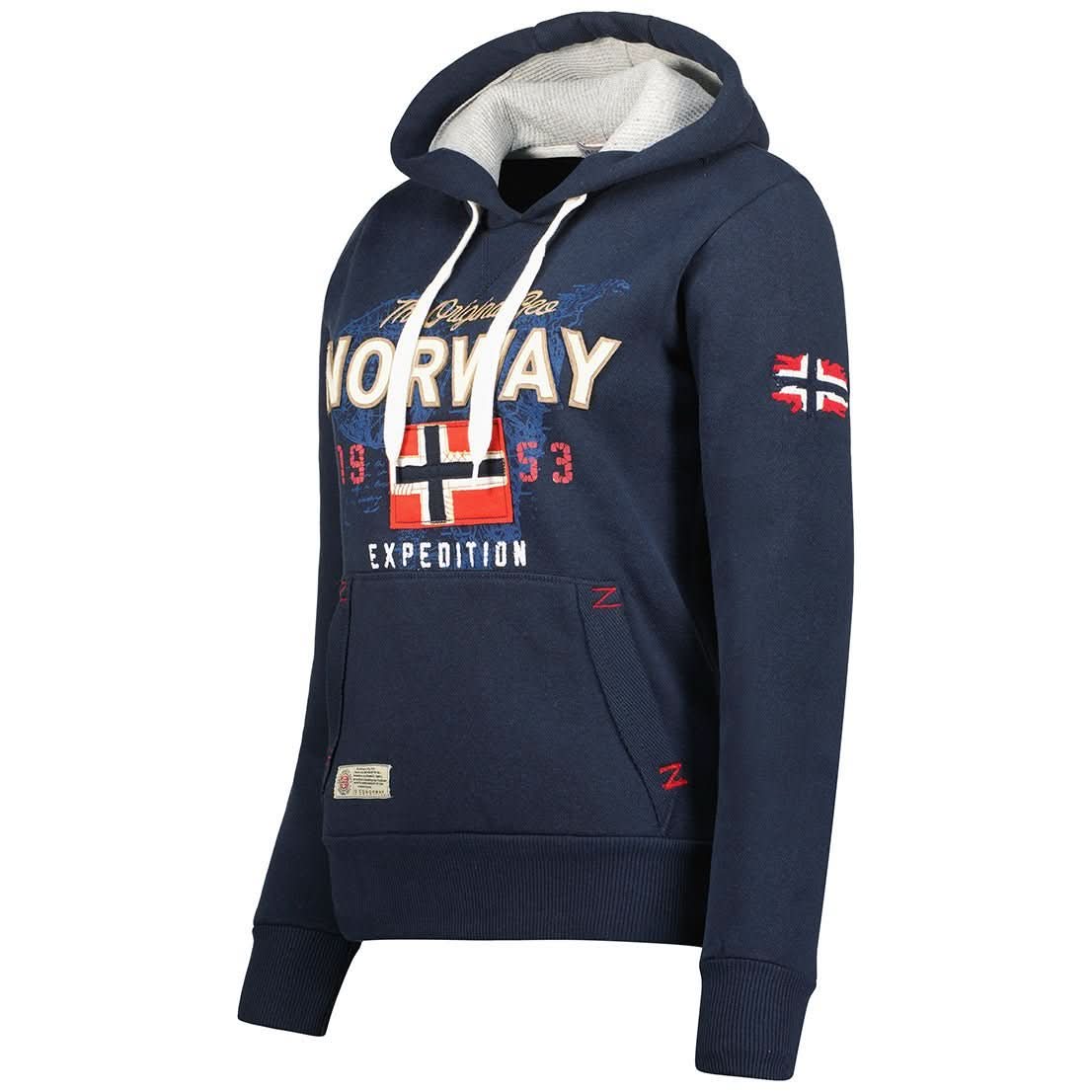 Geographical Norway Guitre Women - Sweatshirt with headband - Geographical Norway GUITRE_LADY_NOIR_S_SDB-GUITRE_LADY_ROUGE_S_SDB-GUITRE_LADY_GRIS_CLAIR_S_SDB-GUITRE_LADY_ROSE_FLASH_S_SDB-GUITRE_LADY_MARINE_S_SDB-GUITRE_LADY_NOIR_M_SDB-GUITRE_LADY_ROUGE_M_SDB-GUITRE_LADY_GRIS_CLAIR_M_SDB-GUITRE_LADY_ROSE_FLASH_M_SDB-GUITRE_LADY_MARINE_M_SDB
