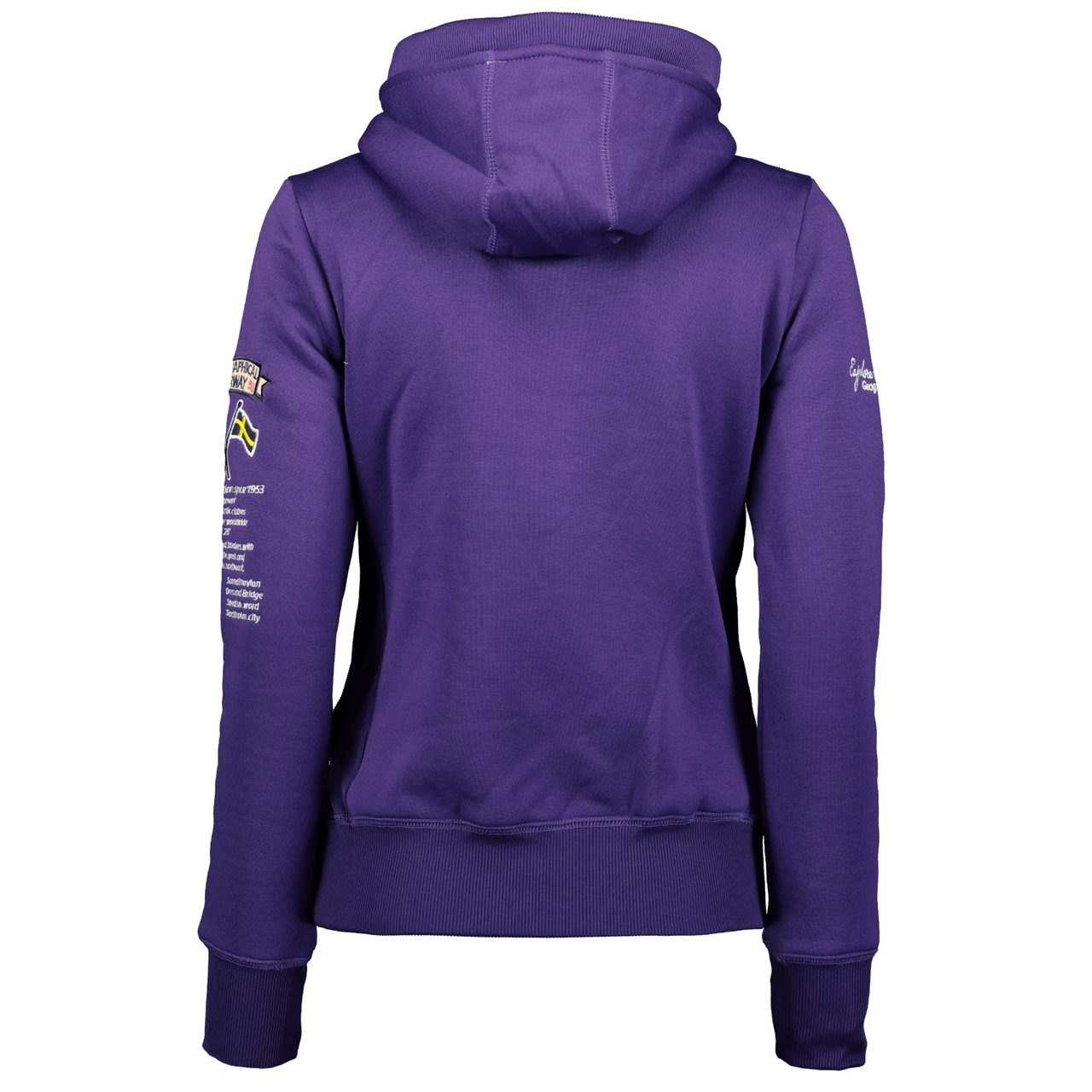 Geographical Norway Gymclass Woman - Hooded sweatshirt - Geographical Norway - S Violet