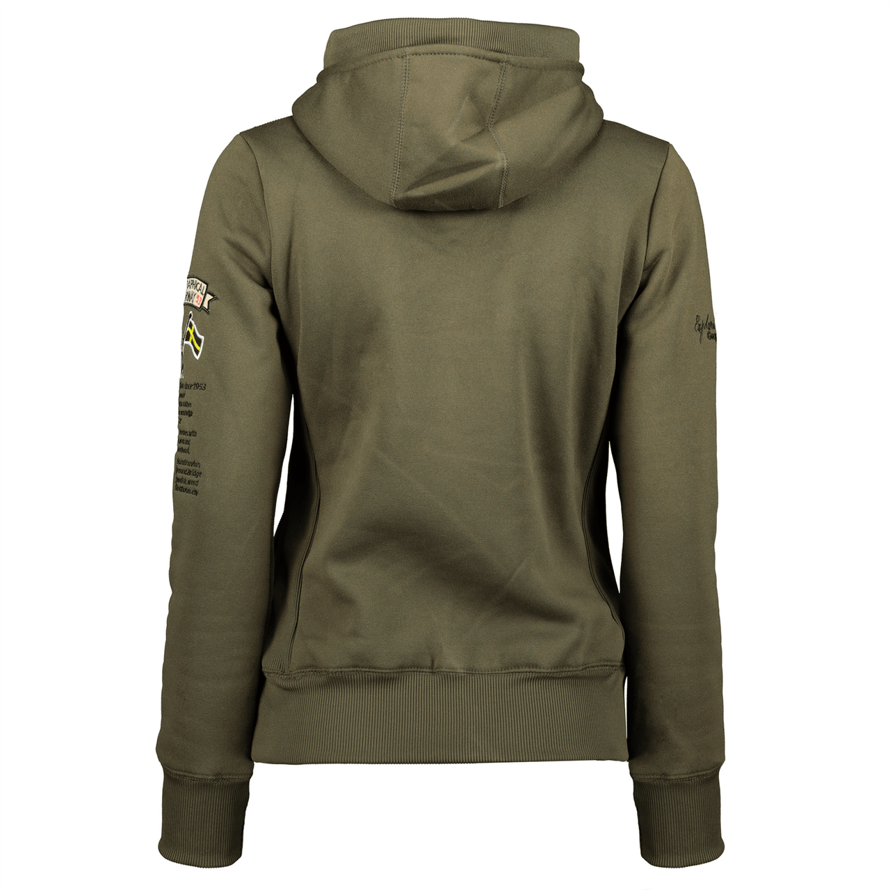 Geographical Norway Gymclass Woman - Hooded sweatshirt - Geographical Norway - S Khaki