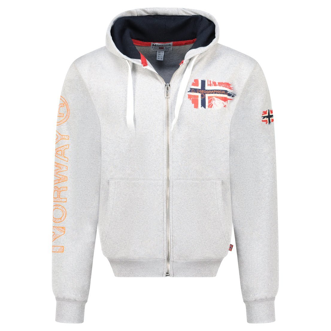 Geographical Norway GYSUIS Men - Hooded sweatshirt with prints and flag - Geographical Norway GYSUIS_MEN_NOIR_S_SDB-GYSUIS_MEN_BLANC_S_SDB-GYSUIS_MEN_MARINE_S_SDB-GYSUIS_MEN_BLANC_M_SDB-GYSUIS_MEN_MARINE_M_SDB-GYSUIS_MEN_NOIR_M_SDB-GYSUIS_MEN_MARINE_L_SDB-GYSUIS_MEN_BLANC_L_SDB-GYSUIS_MEN_NOIR_L_SDB-GYSUIS_MEN_MARINE_XL_SDB