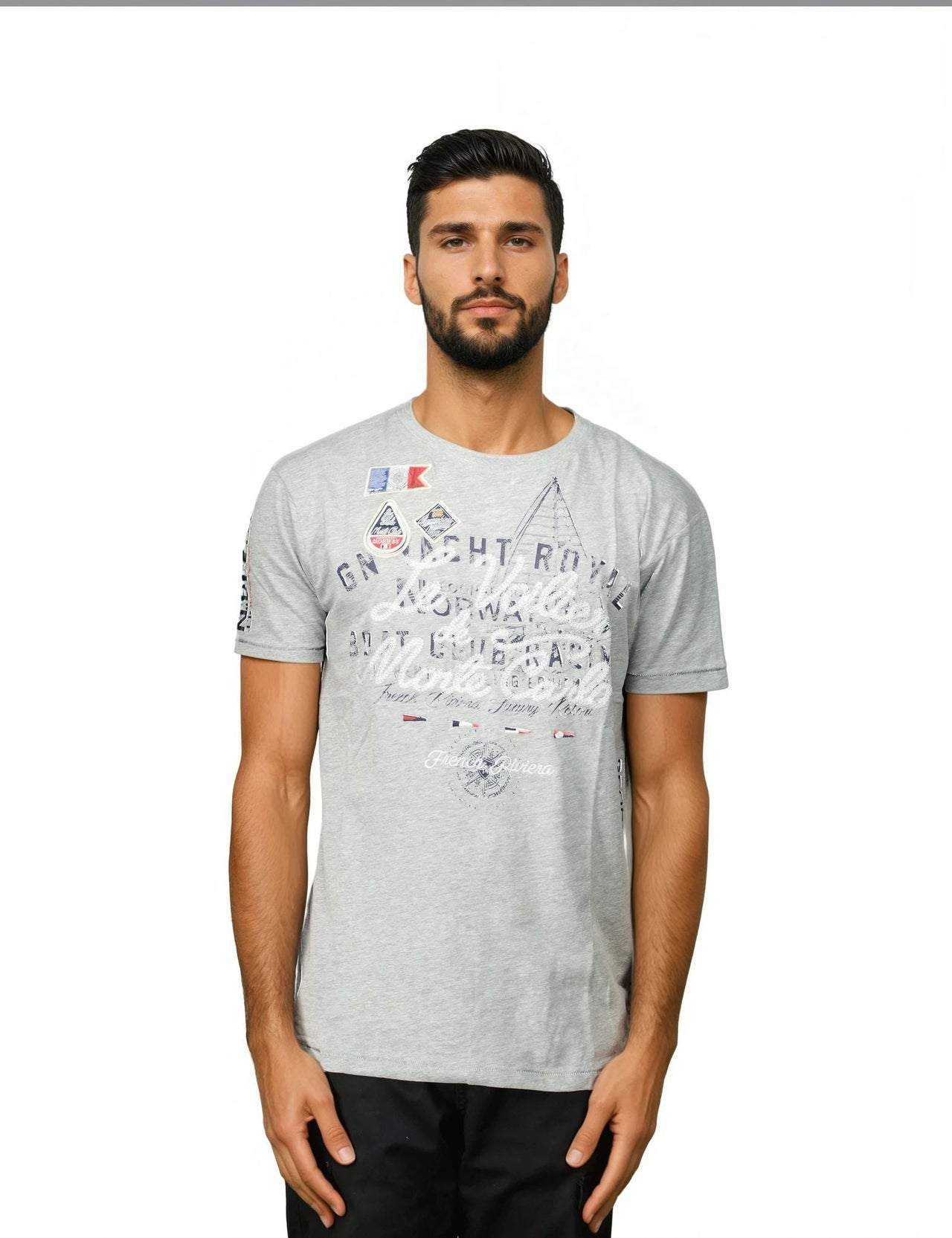 Geographical Norway JALVINIO Homme - Short-sleeved T-shirt, round neck - Geographical Norway JALVINIO_MEN_MARINE_SDB-JALVINIO_MEN_BLANC_M_SDB-JALVINIO_MEN_GRIS_CLAIR_MDB-JALVINIO_MEN_NOIR_SDB-JALVINIO_MEN_RED_M_SDB-JALVINIO_MEN_WHITE_L_SDB-JALVINIO_MEN_GRAY_LIGHT_L_SDB-JALVINIO_MEN_RED_L_SDB-JALVINIO_MEN_BLACK_L_SDB-JALVINIO_MEN_MARINE_L_SDB