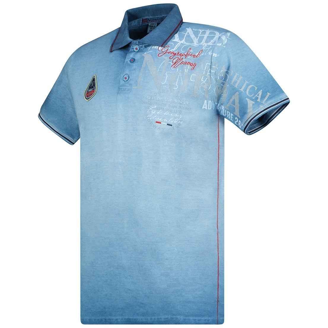 Geographical Norway Kadventure Homme - Short-sleeved polo shirt - Geographical Norway KADVENTURE_MEN_BLEU_M_SDB-KADVENTURE_MEN_BLANC_M_SDB-KADVENTURE_MEN_BLEU_L_SDB-KADVENTURE_MEN_BLANC_L_SDB-KADVENTURE_MEN_BLEU_XL_SDB-KADVENTURE_MEN_BLANC_XL_SDB-KADVENTURE_MEN_BLANC_XXL_SDB-KADVENTURE_MEN_BLEU_XXL_SDB-KADVENTURE_MEN_BLEU_3XL_SDB-KADVENTURE_MEN_MARINE_M_SDB