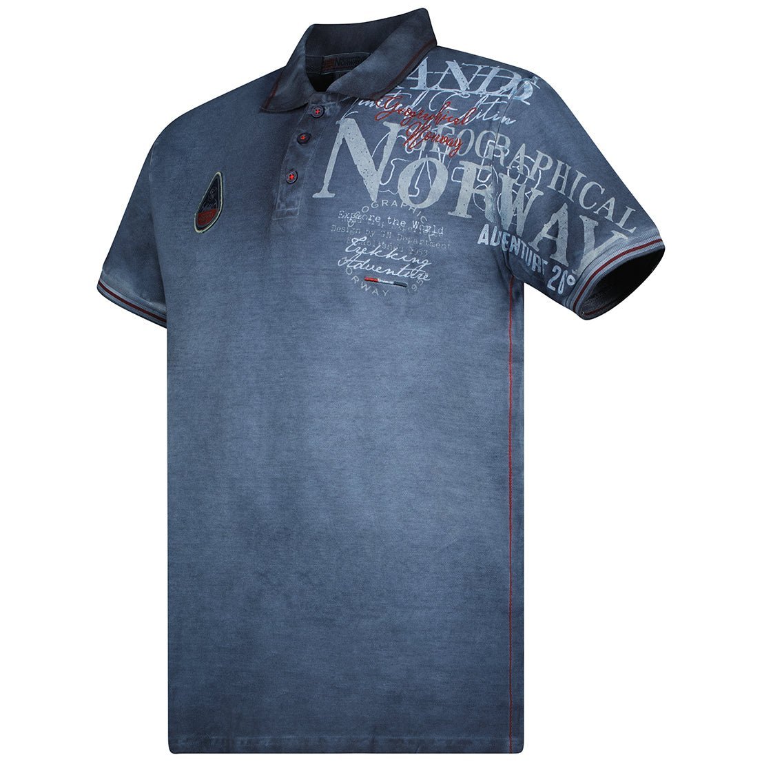 Geographical Norway Kadventure Homme - Short-sleeved polo shirt - Geographical Norway KADVENTURE_MEN_BLEU_M_SDB-KADVENTURE_MEN_BLANC_M_SDB-KADVENTURE_MEN_BLEU_L_SDB-KADVENTURE_MEN_BLANC_L_SDB-KADVENTURE_MEN_BLEU_XL_SDB-KADVENTURE_MEN_BLANC_XL_SDB-KADVENTURE_MEN_BLANC_XXL_SDB-KADVENTURE_MEN_BLEU_XXL_SDB-KADVENTURE_MEN_BLEU_3XL_SDB-KADVENTURE_MEN_MARINE_M_SDB
