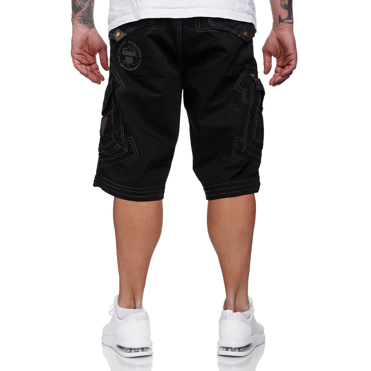 Geographical Norway Peanut Homme - Bermuda shorts - Geographical Norway - S Black