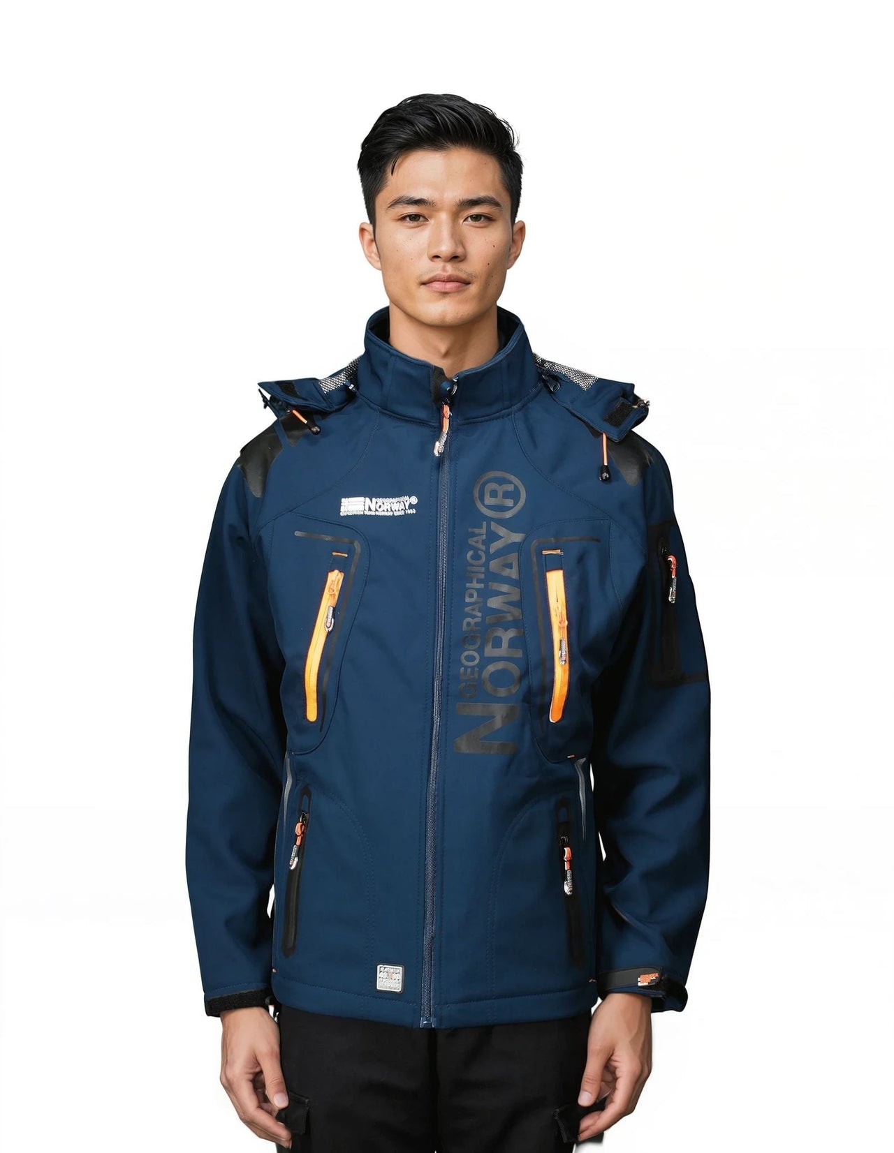 Geographical Norway Techno Homme - Softshell Jacket - Geographical Norway - S Navy Black