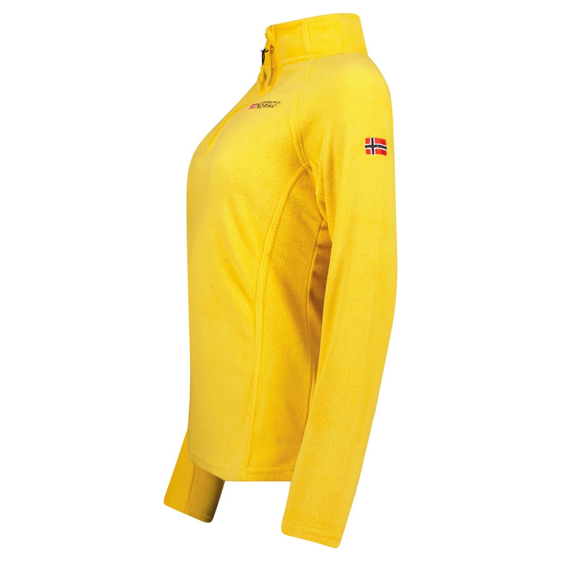 Geographical Norway Tug Women - Micro - fleece - Geographical Norway - S Mustard