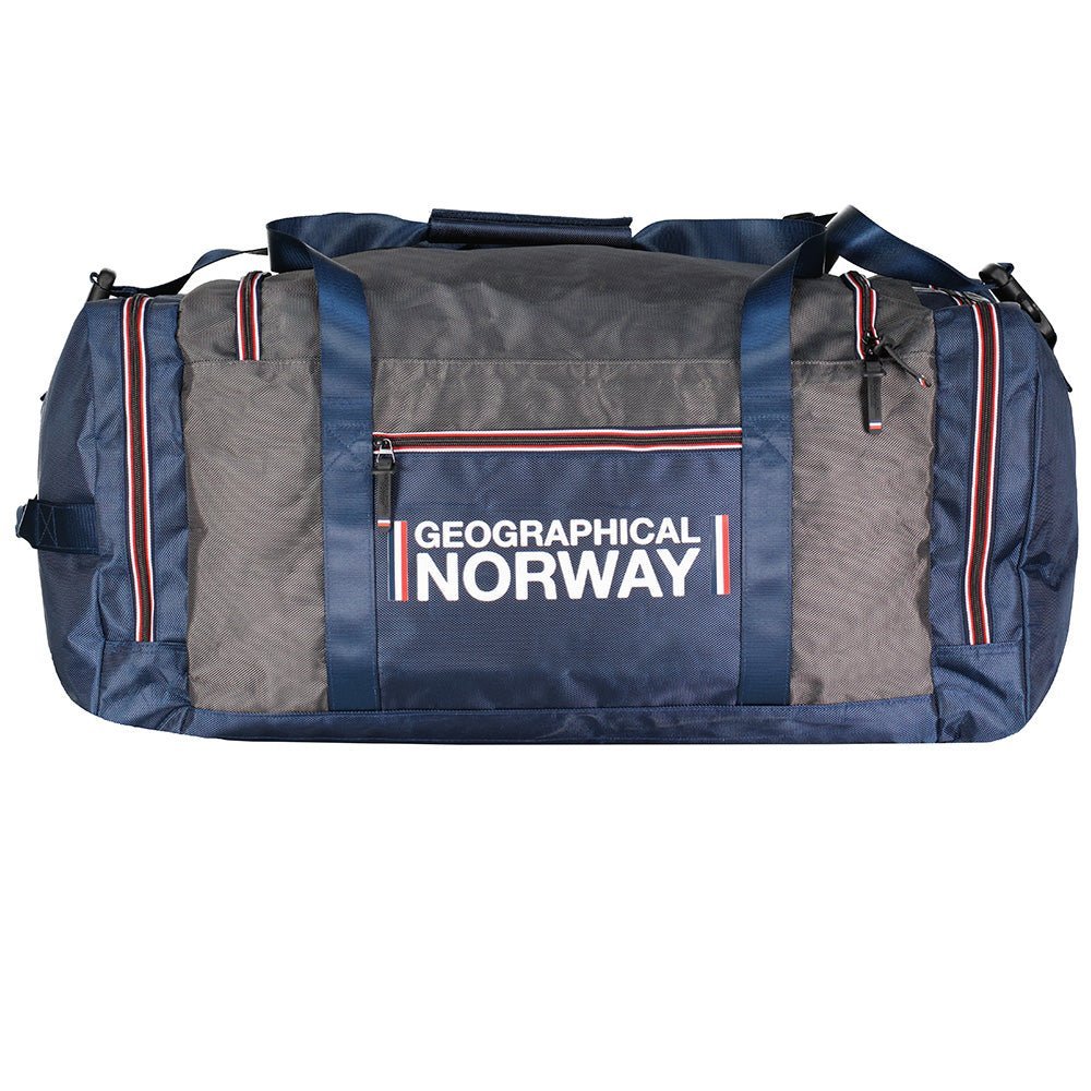 Geographical Norway Shannon - Large Travel and Sports Bag with Pockets and Handle - Geographical Norway SHANNON_SAC_KAKI_NOIR_SDB-SHANNON_SAC_NOIR_GRIS_FONCE_SDB-SHANNON_SAC_MARINE_GRIS_FONCE_SDB-SHANNON_SAC_GRIS_FONCE_MARINE_SDB-SHANNON_SAC_ROUGE_MARINE_SDB