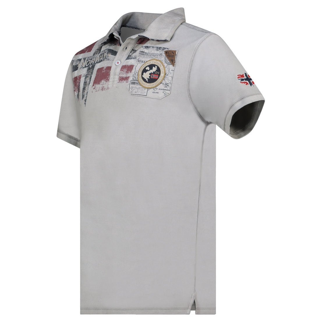 Geographical Norway KIMAC Homme - Polo Short Sleeve 100% Cotton - Geographical Norway KIMAC_MEN_BEIGE_S_SDB-KIMAC_MEN_BEIGE_M_SDB-KIMAC_MEN_BEIGE_L_SDB-KIMAC_MEN_BEIGE_XL_SDB-KIMAC_MEN_BEIGE_XXL_SDB-KIMAC_MEN_BEIGE_3XL_SDB-KIMAC_MEN_BLEU_S_SDB-KIMAC_MEN_BLEU_M_SDB-KIMAC_MEN_BLEU_XL_SDB-KIMAC_MEN_BLEU_XL_SDB