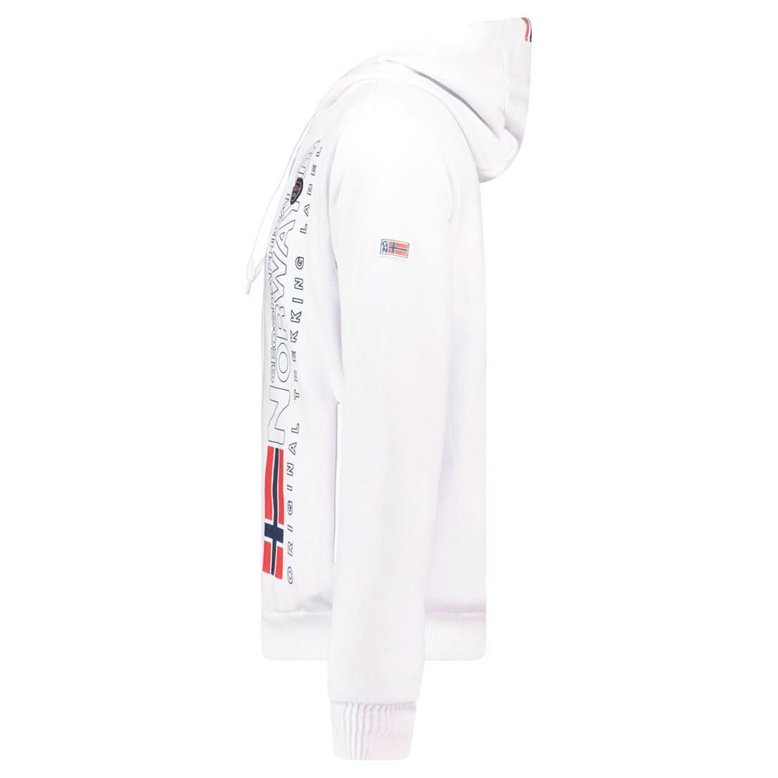 Geographical Norway Geographical Norway FOGORA Hombre - Sudadera con capucha y estampados y bandera en la manga - Geographical Norway FOGORA_MEN_GRIS_CLAIR_S_S_SDB-FOGORA_MEN_NOIR_S_SDB-FOGORA_MEN_BLANC_S_SDB-FOGORA_MEN_MARINE_S_SDB-FOGORA_MEN_GREY_LIGHT_M_SDB-FOGORA_MEN_BLACK_M_SDB-FOGORA_MEN_WHITE_M_SDB-FOGORA_MEN_MARINE_M_SDB-FOGORA_MEN_GREY_LIGHT_L_SDB-FOGORA_MEN_BLACK_L_SDB