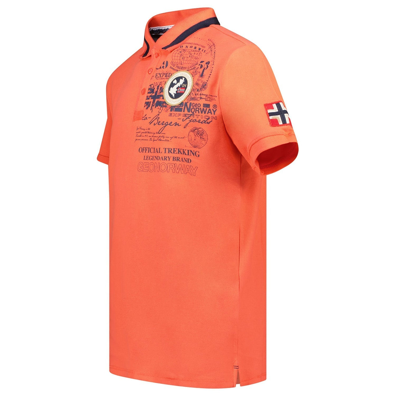 Geographical Norway KARUEN Hombre - Polo Manga Corta 100% Algodón - Geographical Norway KARUEN_MEN_MARINE_S_SDB-KARUEN_MEN_MARINE_SDB-KARUEN_MEN_MARINE_L_SDB-KARUEN_MEN_MARINE_XL_SDB-KARUEN_MEN_MARINE_XXL_SDB-KARUEN_MEN_MARINE_3XL_SDB-KARUEN_MEN_GRIS_FONCE_SDB-KARUEN_MEN_GRIS_FONCE_M_SDB-KARUEN_MEN_GRIS_FONCE_L_SDB-KARUEN_MEN_GRIS_FONCE_XL_SDB