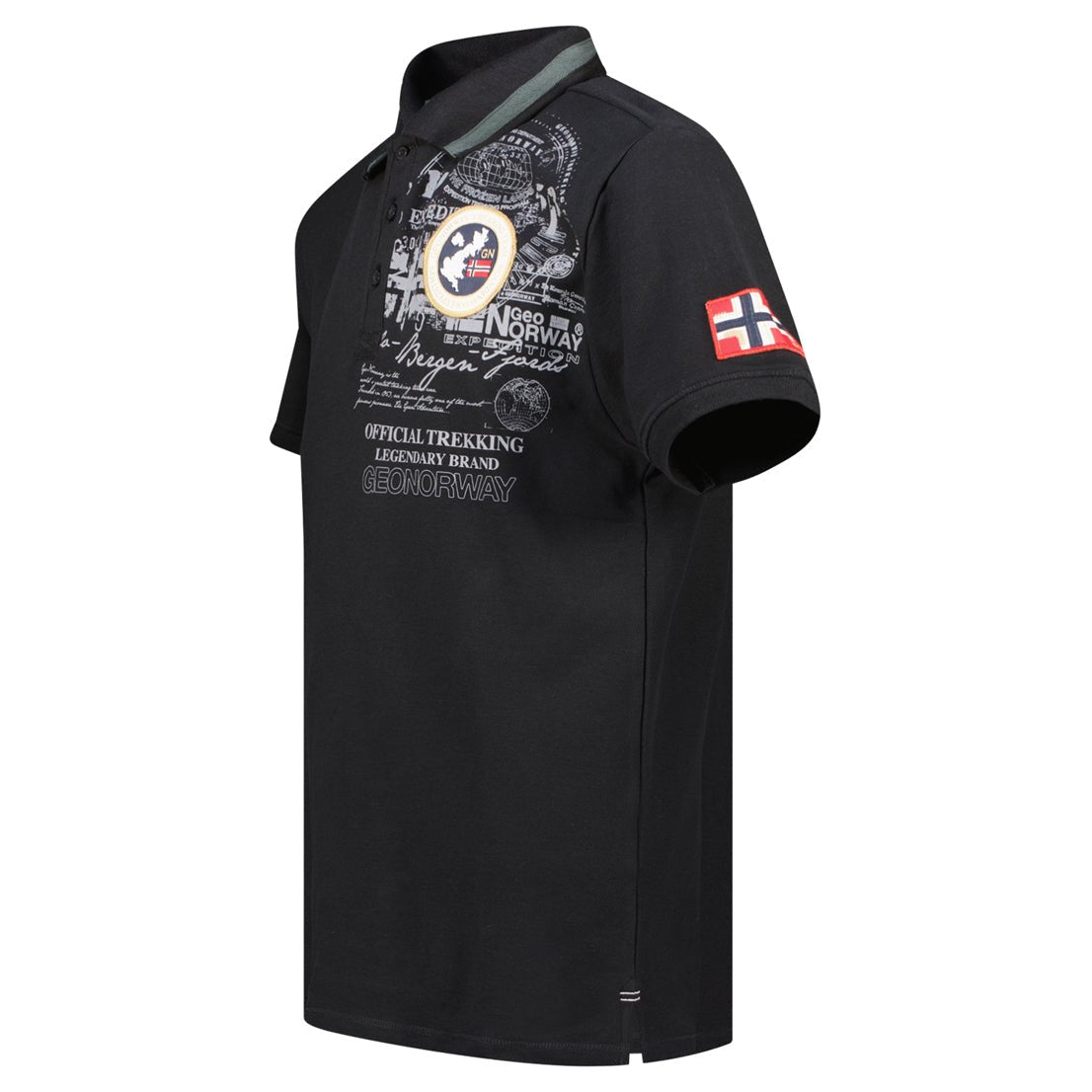 Geographical Norway KARUEN Hombre - Polo Manga Corta 100% Algodón - Geographical Norway KARUEN_MEN_MARINE_S_SDB-KARUEN_MEN_MARINE_SDB-KARUEN_MEN_MARINE_L_SDB-KARUEN_MEN_MARINE_XL_SDB-KARUEN_MEN_MARINE_XXL_SDB-KARUEN_MEN_MARINE_3XL_SDB-KARUEN_MEN_GRIS_FONCE_SDB-KARUEN_MEN_GRIS_FONCE_M_SDB-KARUEN_MEN_GRIS_FONCE_L_SDB-KARUEN_MEN_GRIS_FONCE_XL_SDB