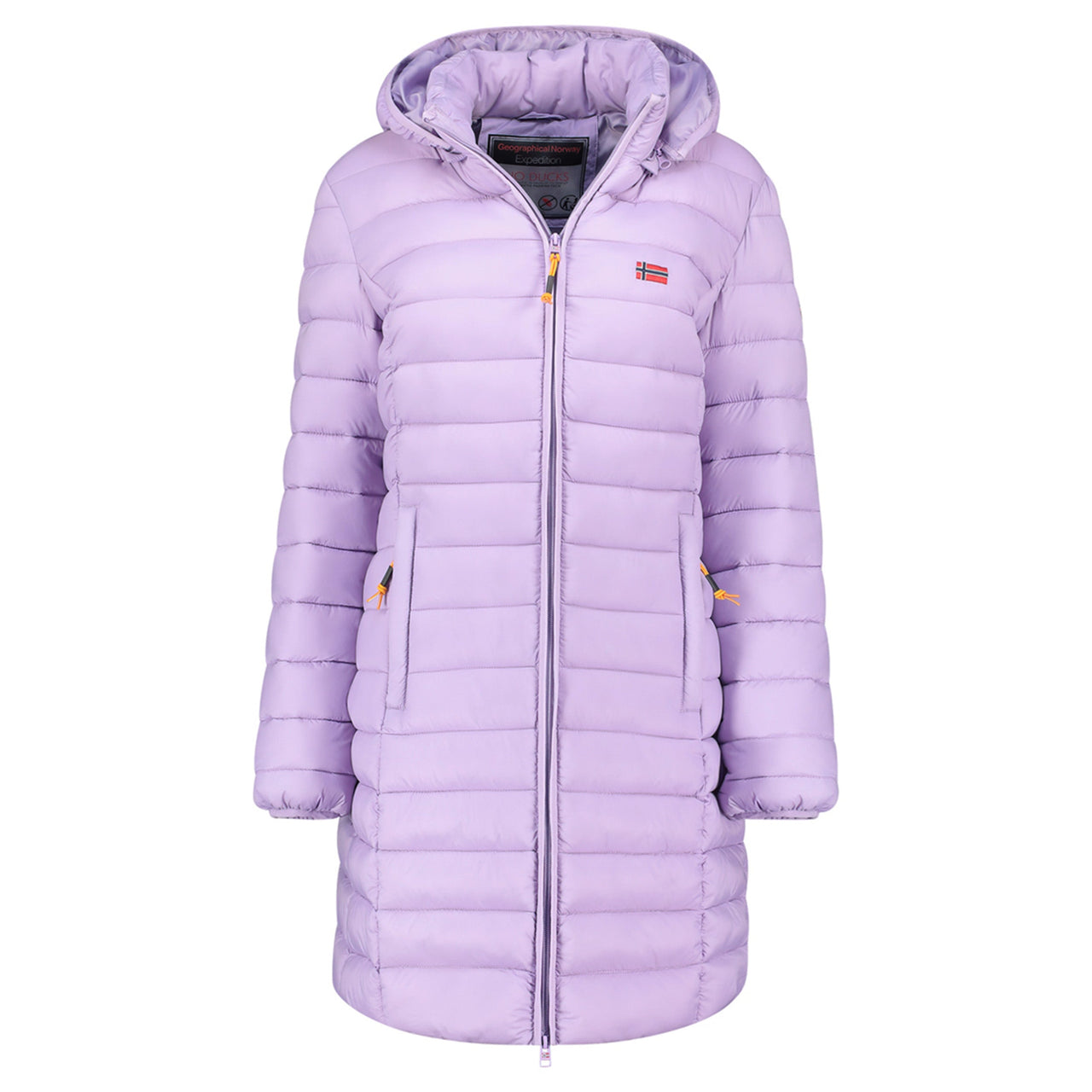 Geographical Norway ATIKOLOR LONG HOOD Mujer - Chaqueta Negro