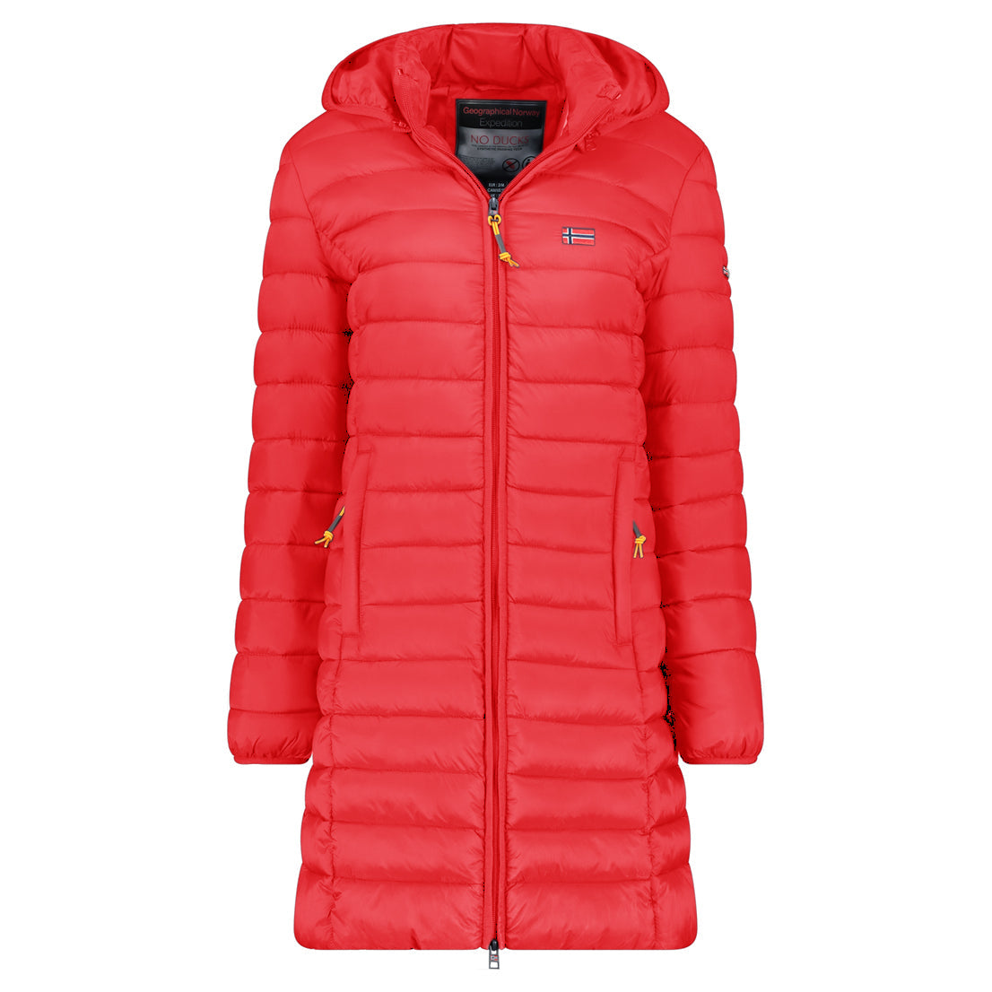 Geographical Norway ATIKOLOR LONG HOOD Mujer - Chaqueta Oliva
