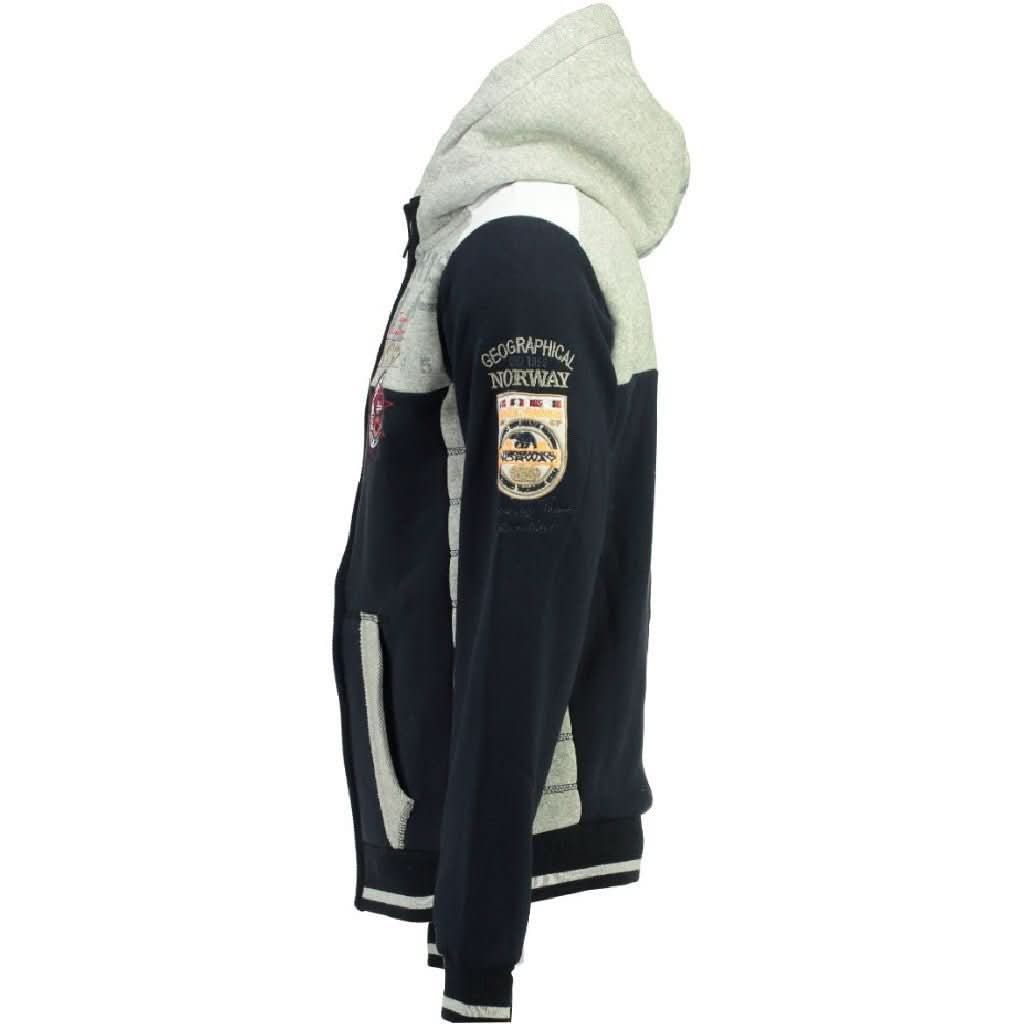 Geographical Norway Geographical Norway Geday Hombre - Sudadera con cremallera - Geographical Norway GEDAY_MEN_MARINE_S_EO_SDB-GEDAY_MEN_GRIS_FONCE_S_EO_SDB-GEDAY_MEN_GRIS_CLAIR_S_EO_SDB-GEDAY_MEN_NOIR_S_EODB-GEDAY_MEN_MARINE_M_EO_SDB-GEDAY_MEN_GRIS_CLAIR_M_EO_SDB-GEDAY_MEN_NOIR_M_EO_SDB-GEDAY_MEN_GRIS_FONCE_M_EO_SDB-GEDAY_MEN_MARINE_L_EO_SDB-GEDAY_MEN_NOIR_L_EO_SDB