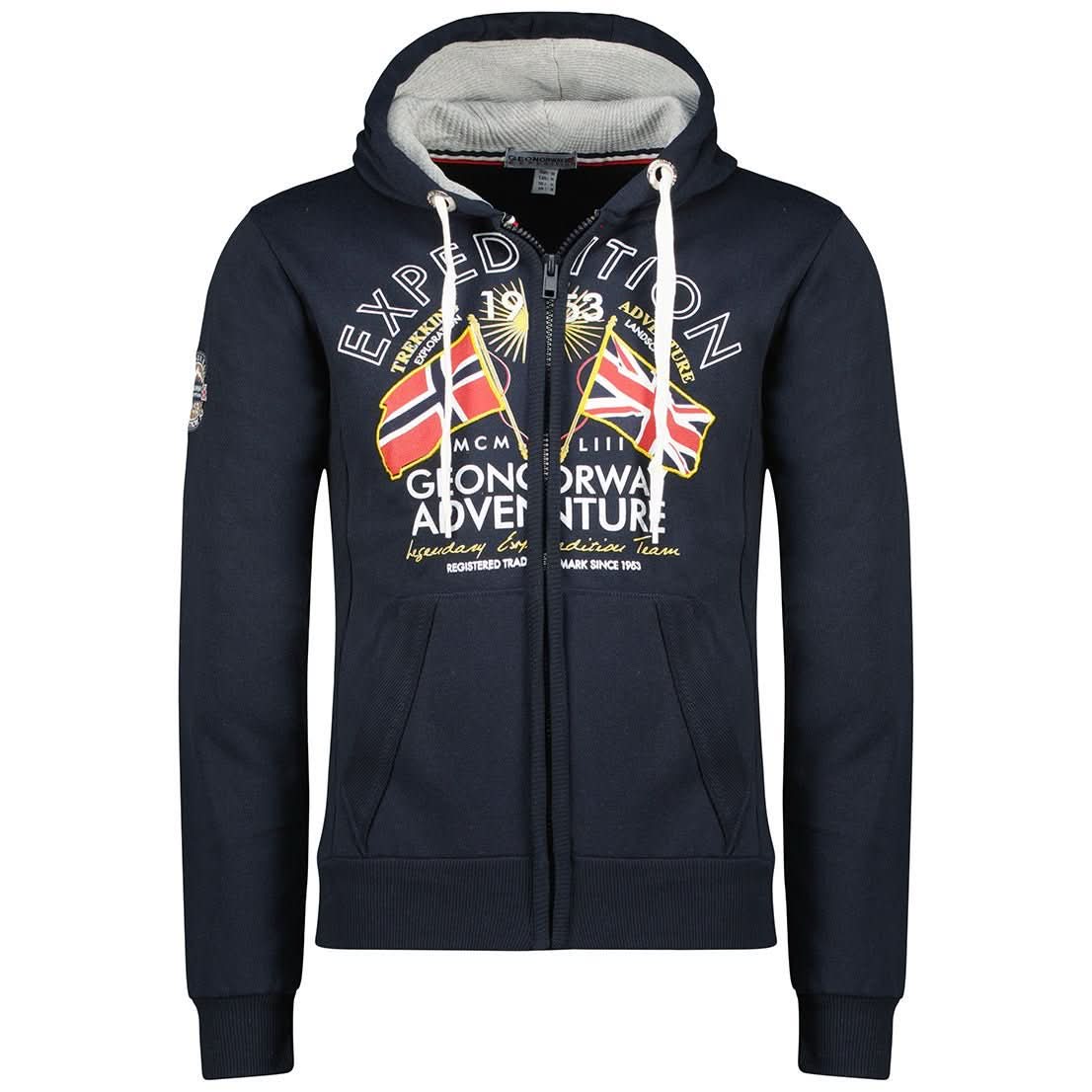Geographical Geographical Norway Flepto Hombre - Sudadera con capucha - Geographical Norway FLEPTO_MEN_GRIS_CLAIR_S_SDB-FLEPTO_MEN_GRIS_CLAIR_M_SDB-FLEPTO_MEN_GRIS_CLAIR_L_SDB- Sudadera polar hombreFLEPTO_MEN_GRIS_CLAIR_XL_SDB-FLEPTO_MEN_GRIS_CLAIR_XXL_SDB-FLEPTO_MEN_GRIS_CLAIR_3XL_SDB-FLEPTO_MEN_MARINE_S_SDB-FLEPTO_MEN_MARINE_M_SDB-FLEPTO_MEN_MARINE_L_SDB-FLEPTO_MEN_MARINE_XL_SDB