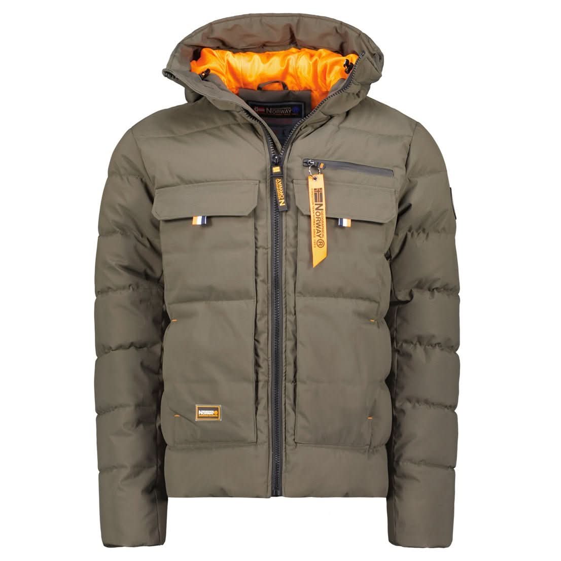 Geographical Norway Dosiba Men - Parka con capucha Bolsillos Insignia Cremallera Manga - Geographical Norway DOSIBA_MEN_KAKI_SDB-DOSIBA_MEN_KAKI_M_SDB-DOSIBA_MEN_KAKI_L_SDB-DOSIBA_MEN_KAKI_XL_SDB-DOSIBA_MEN_KAKI_XXL_SDB-DOSIBA_MEN_KAKI_3XL_SDB-DOSIBA_MEN_NOIR_S_SDB-DOSIBA_MEN_NOIR_M_SDB-DOSIBA_MEN_NOIR_L_SDB-DOSIBA_MEN_NOIR_XL_SDB
