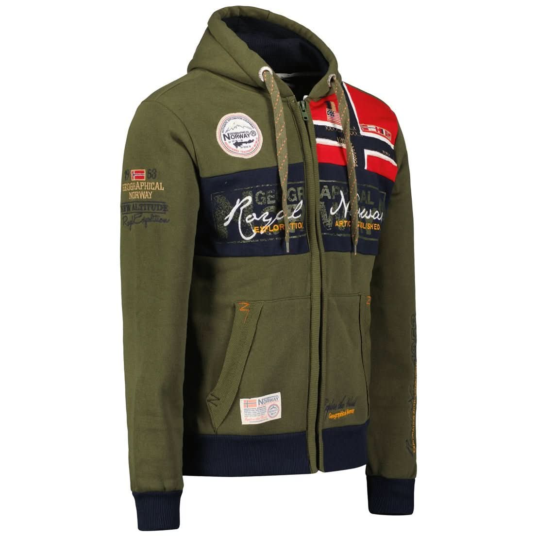 Geographical Norway Geographical Norway Flyer Hombre - Sudadera con cremallera - Geographical Norway FLYER_MEN_GRIS_CLAIR_S_SDB-FLYER_MEN_BLANC_M_SDB-FLYER_MEN_GRIS_CLAIR_S_SDB-FLYER_MEN_BLANC_LDB-FLYER_MEN_GRIS_CLAIR_L_SDB-FLYER_MEN_BLANC_XL_SDB-FLYER_MEN_GRIS_CLAIR_XL_SDB-FLYER_MEN_BLANC_XXL_SDB-FLYER_MEN_BLANC_3XL_SDB-FLYER_MEN_GRIS_CLAIR_XXL_SDB
