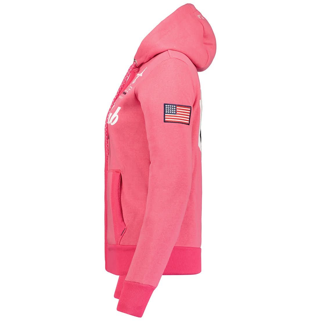 Geographical Norway Geographical Norway Fanille Mujer - Sudadera con cremallera - Geographical Norway FANILLE_LADY_ROSE_FLASH_S_SDB-FANILLE_LADY_GRIS_CLAIR_LADY_ROSE_FLASH_M_SDB-FANILLE_LADY_ROSE_FLASH_L_SDB-FANILLE_LADY_ROSE_FLASH_XL_SDB